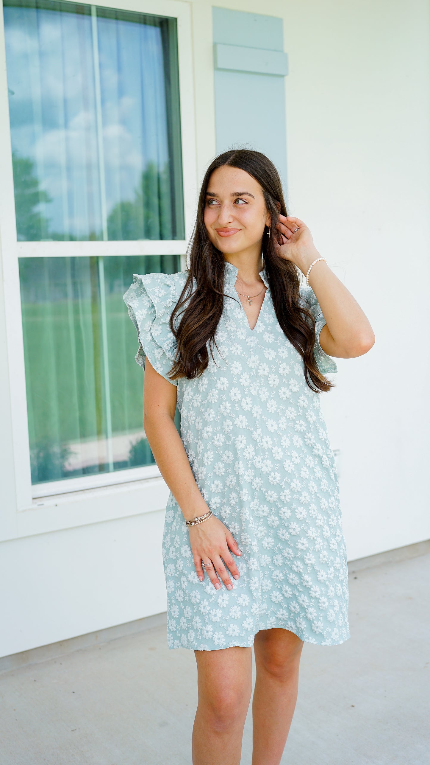 Summer in Sage Dress