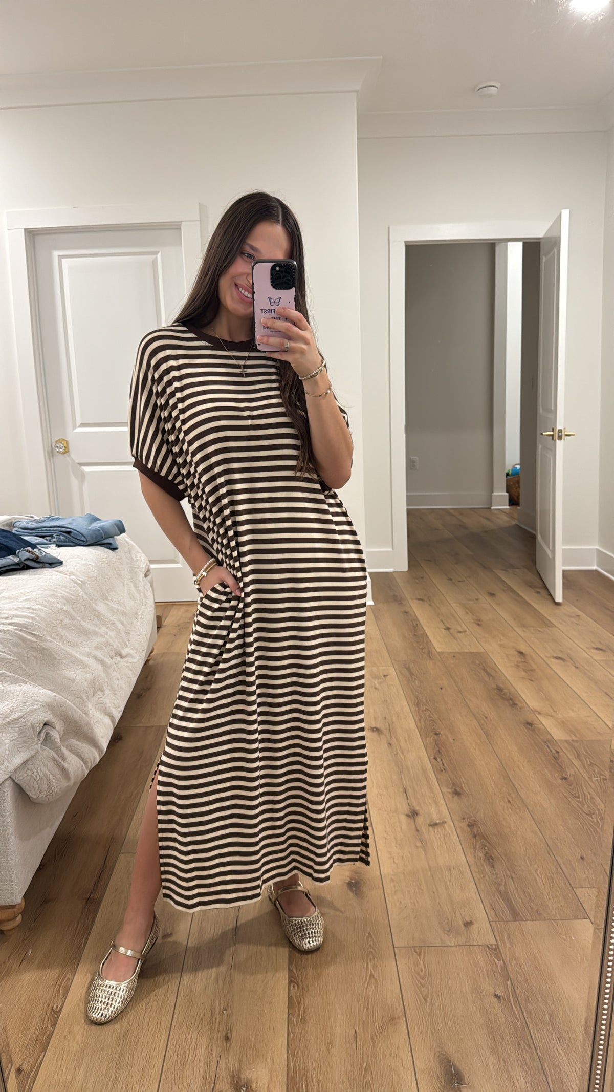 Keep It Cool Chocolate Dress