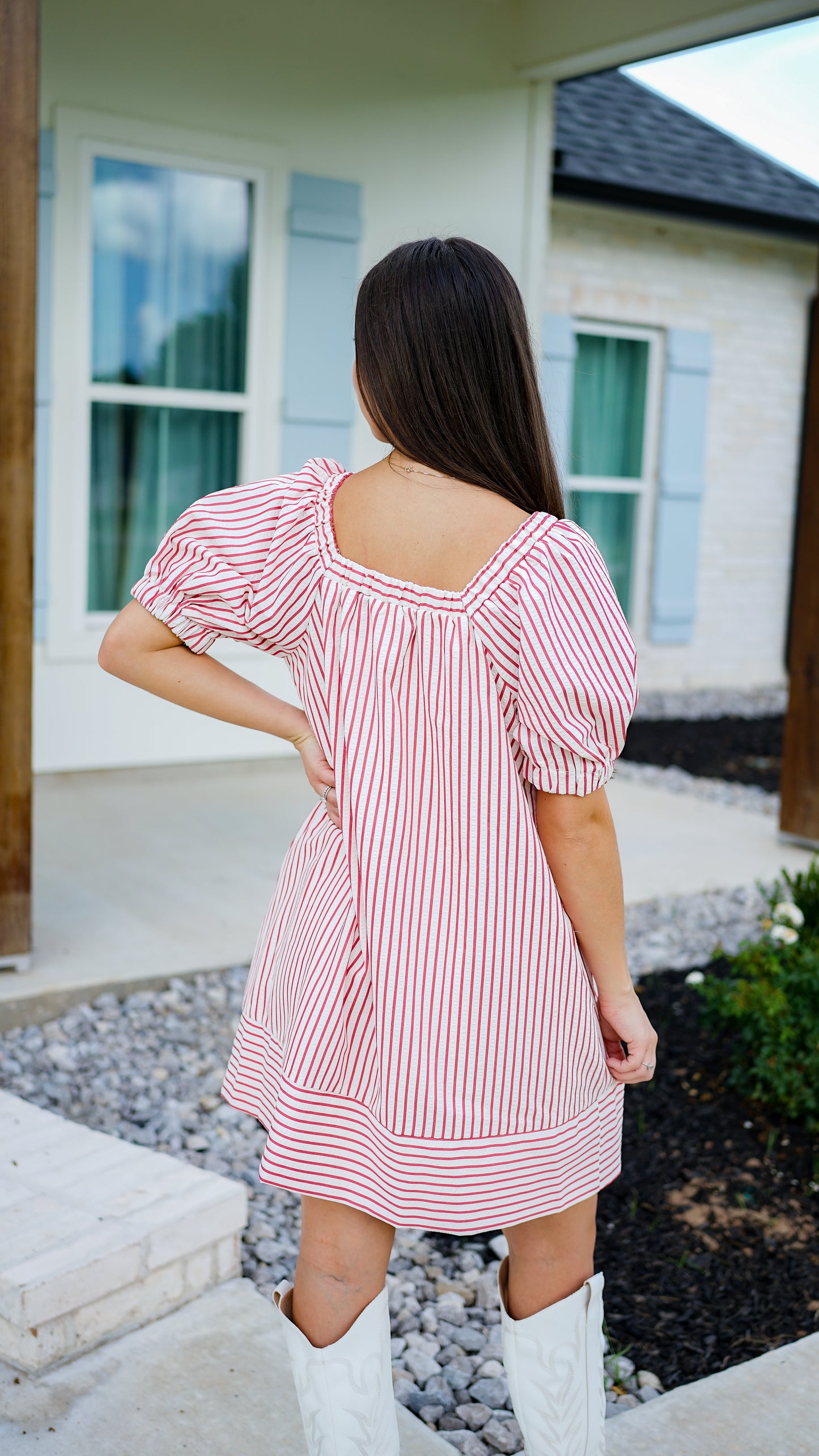 Red Letters Dress