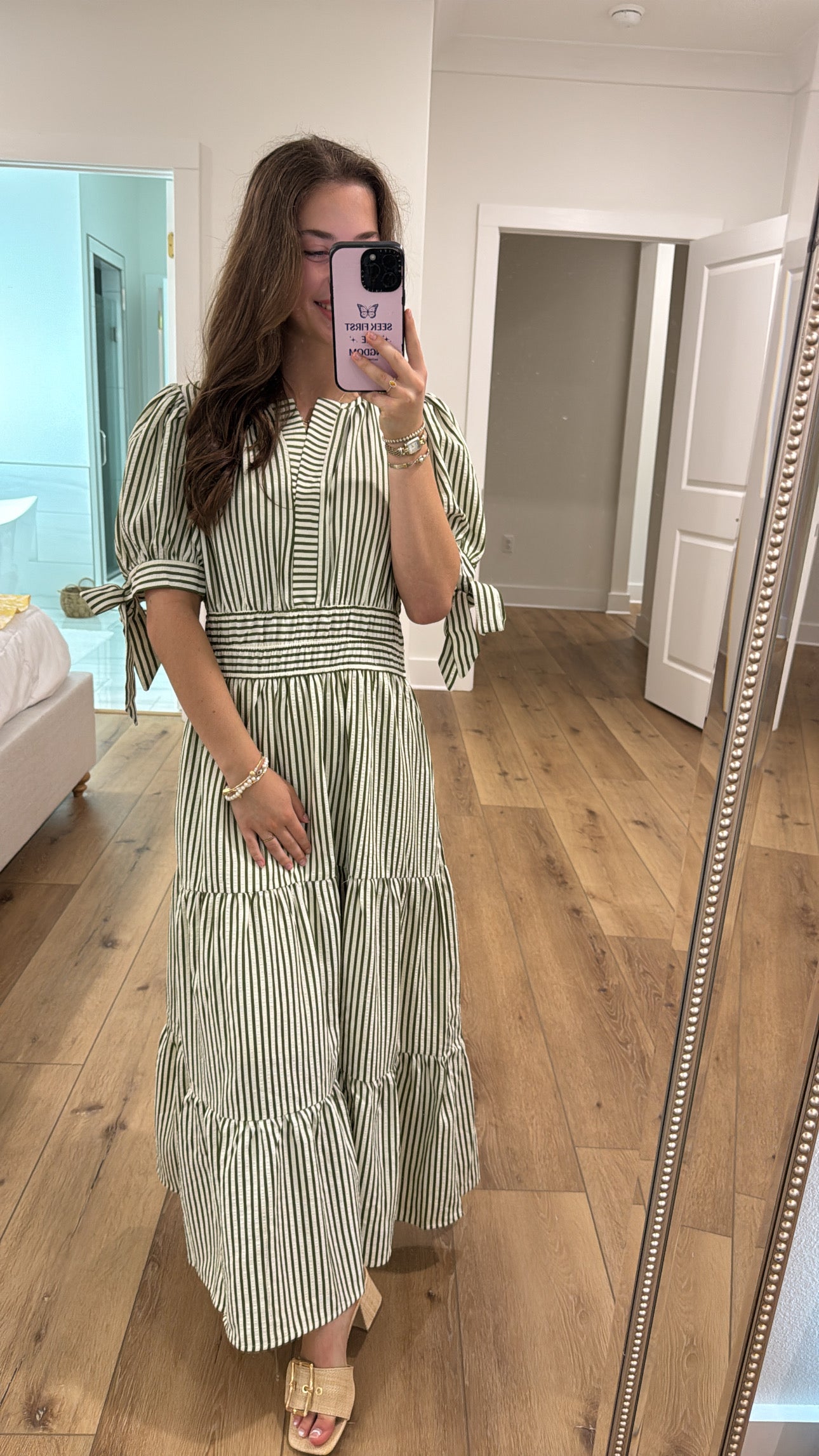 Sophisticated In Stripes Dress