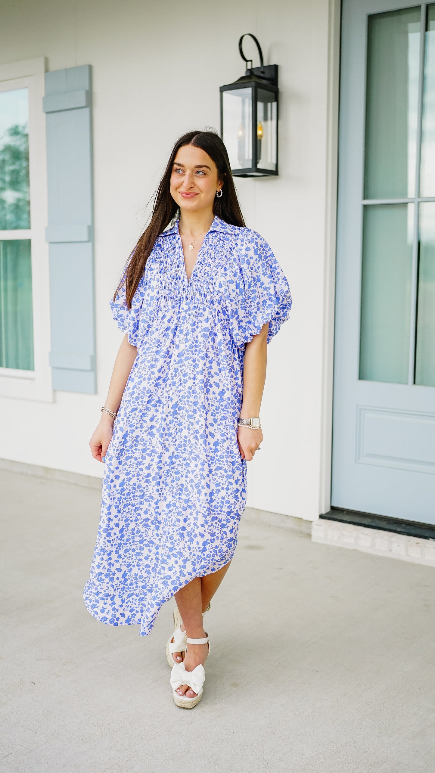 Epitome of Class Floral Dress