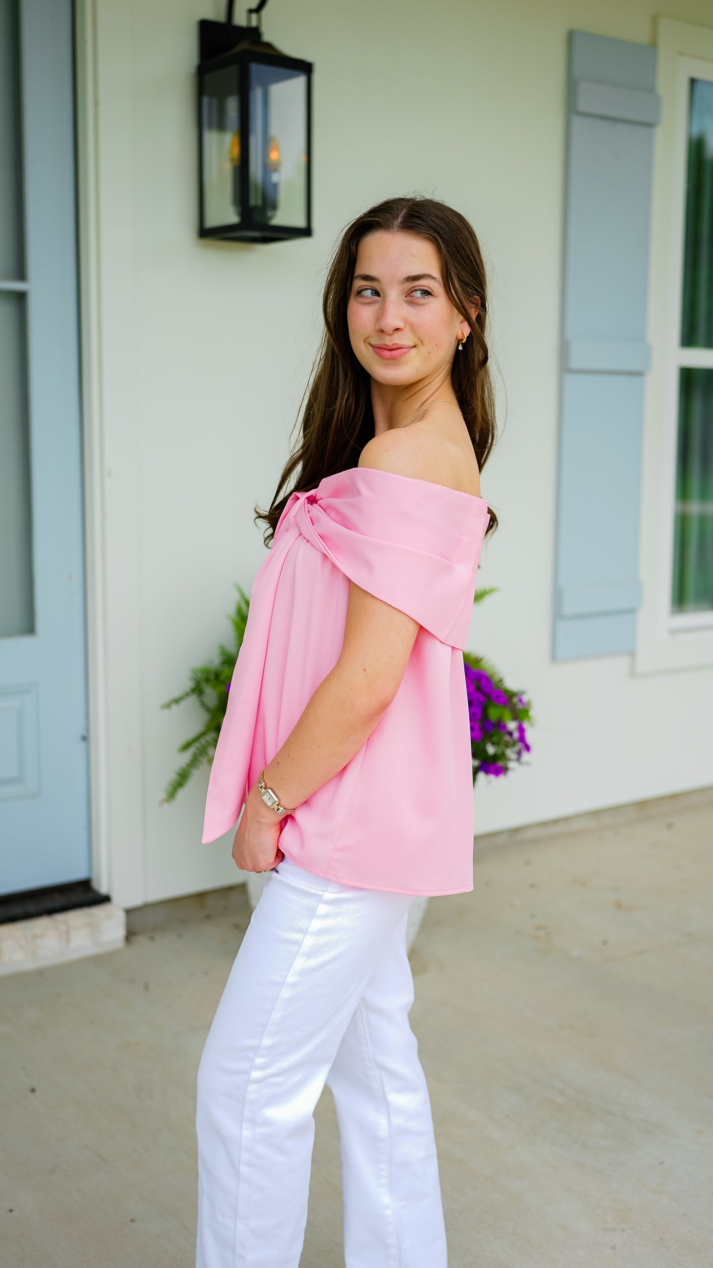 Powerful In Pink Top