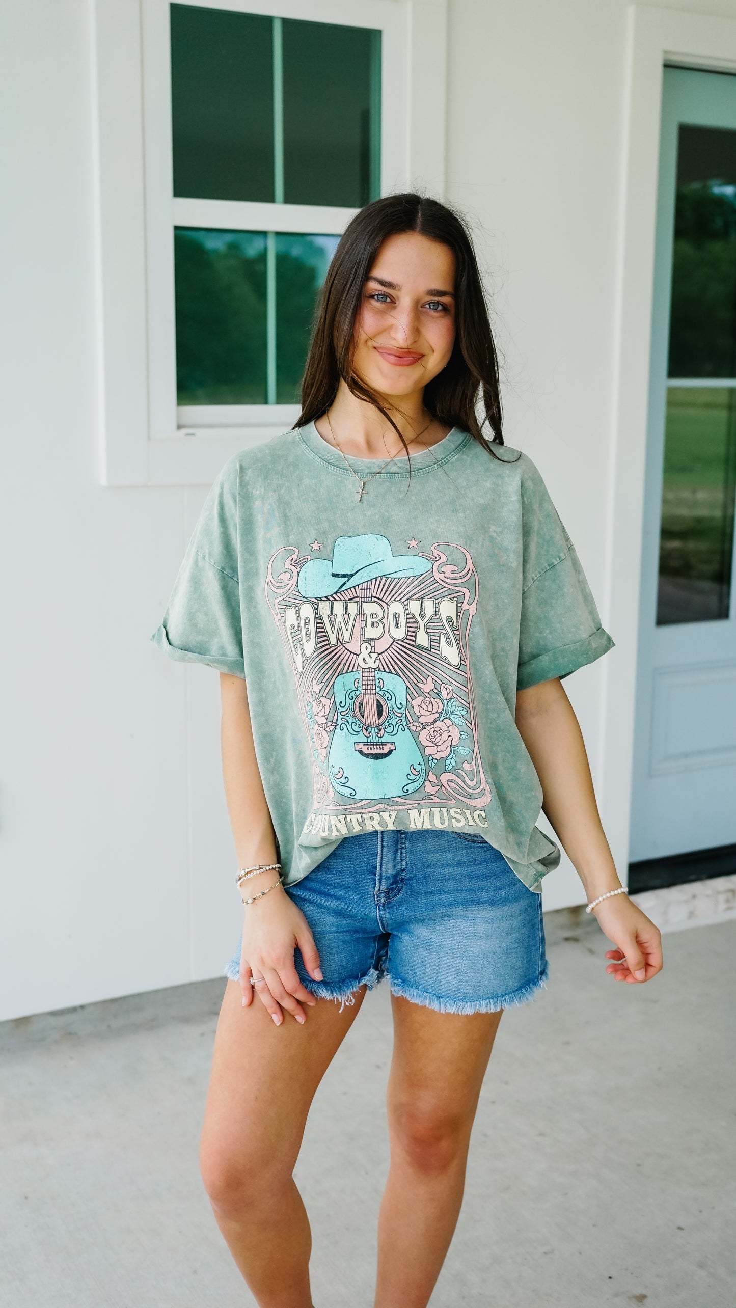 Cowboys and Country Music Tee
