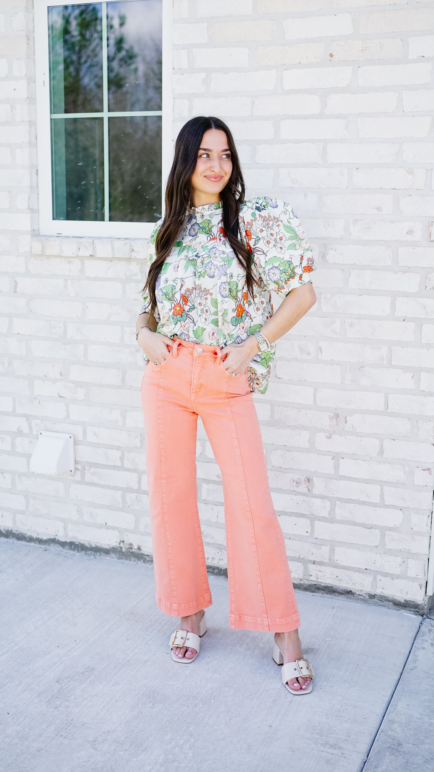 Peachy Dreams Jeans