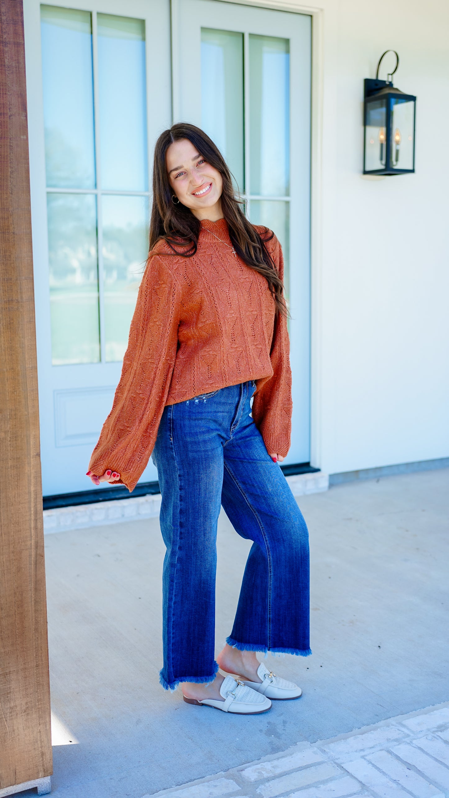 Martini Queen Rust Sweater