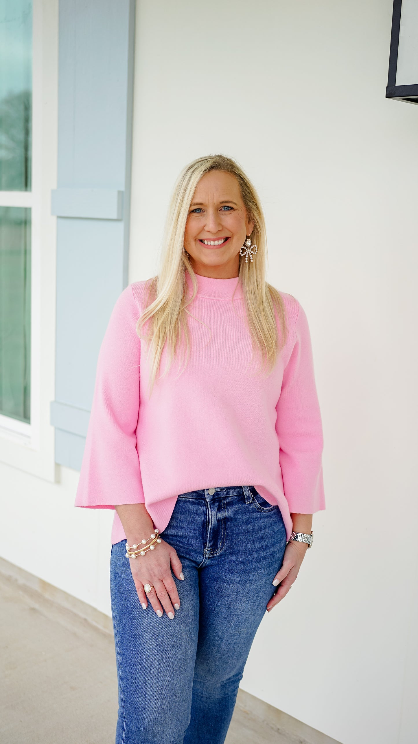 Heart and Soul Pink Sweater