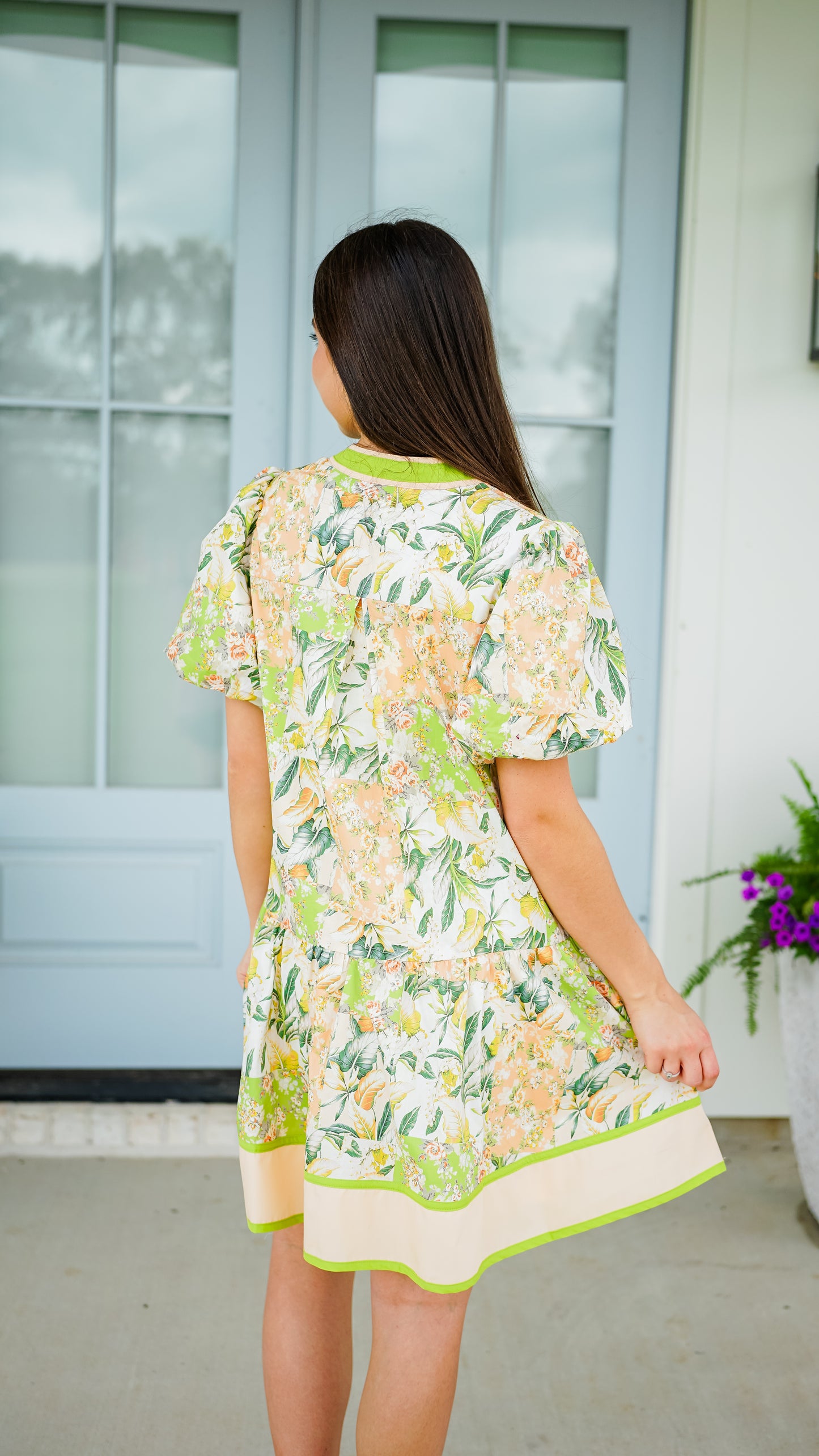 Never Say Never Peach Dress