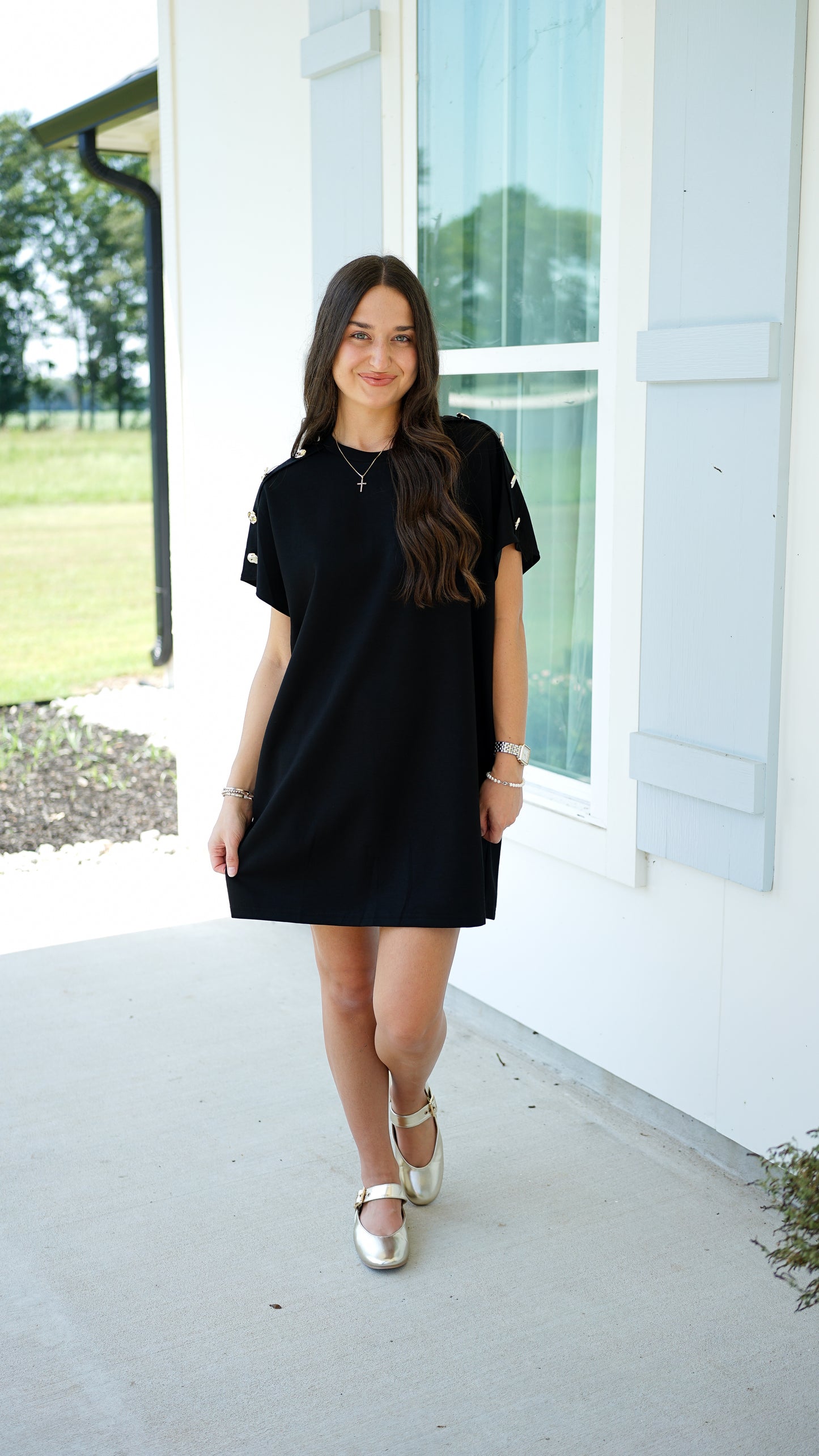 Sweet Treasure Black Dress