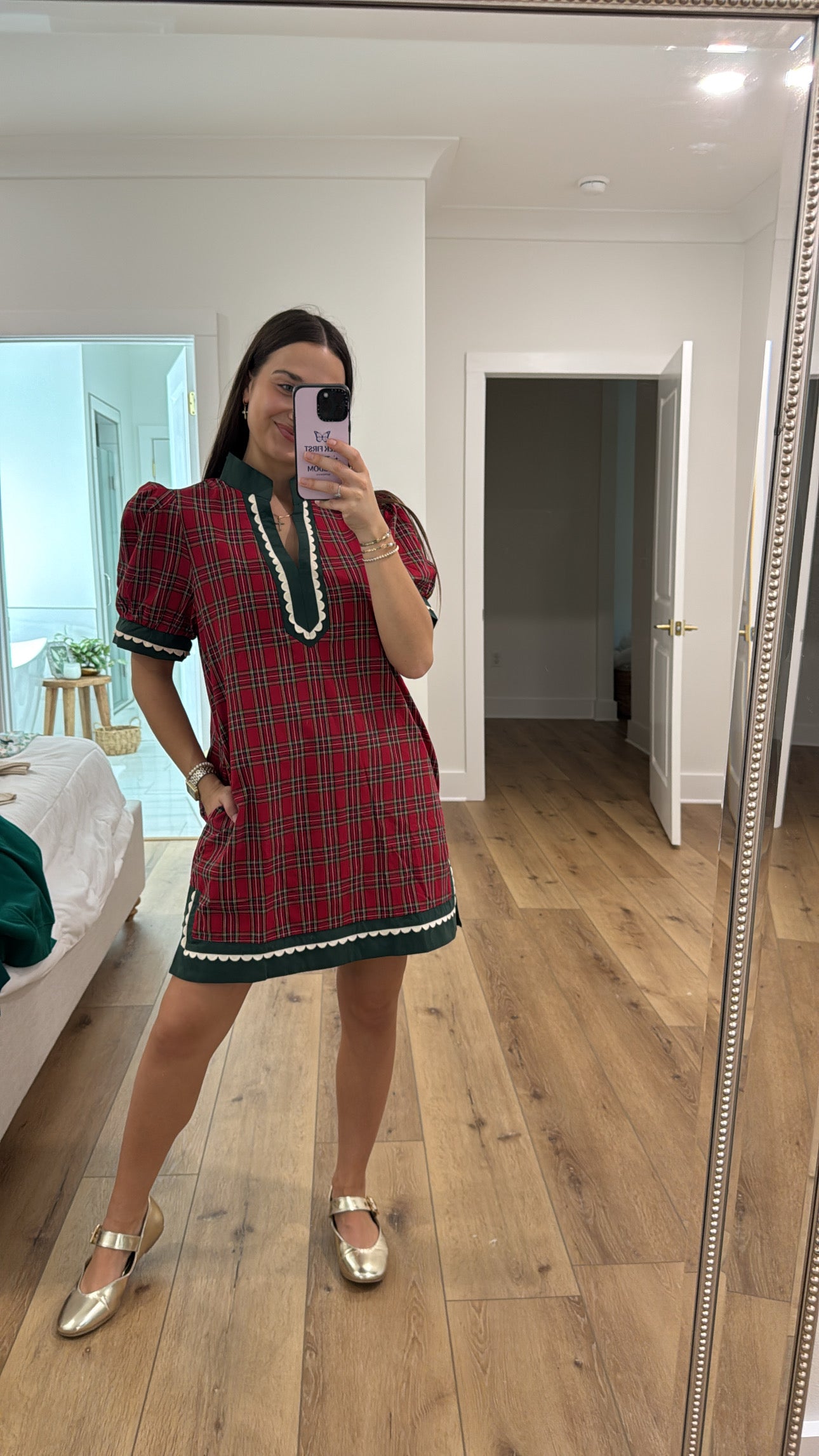 Christmas Plaid Dress