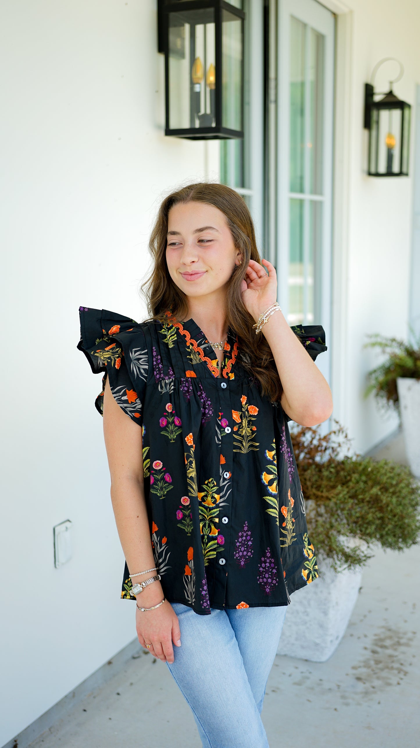 Fall In Love With Floral Top
