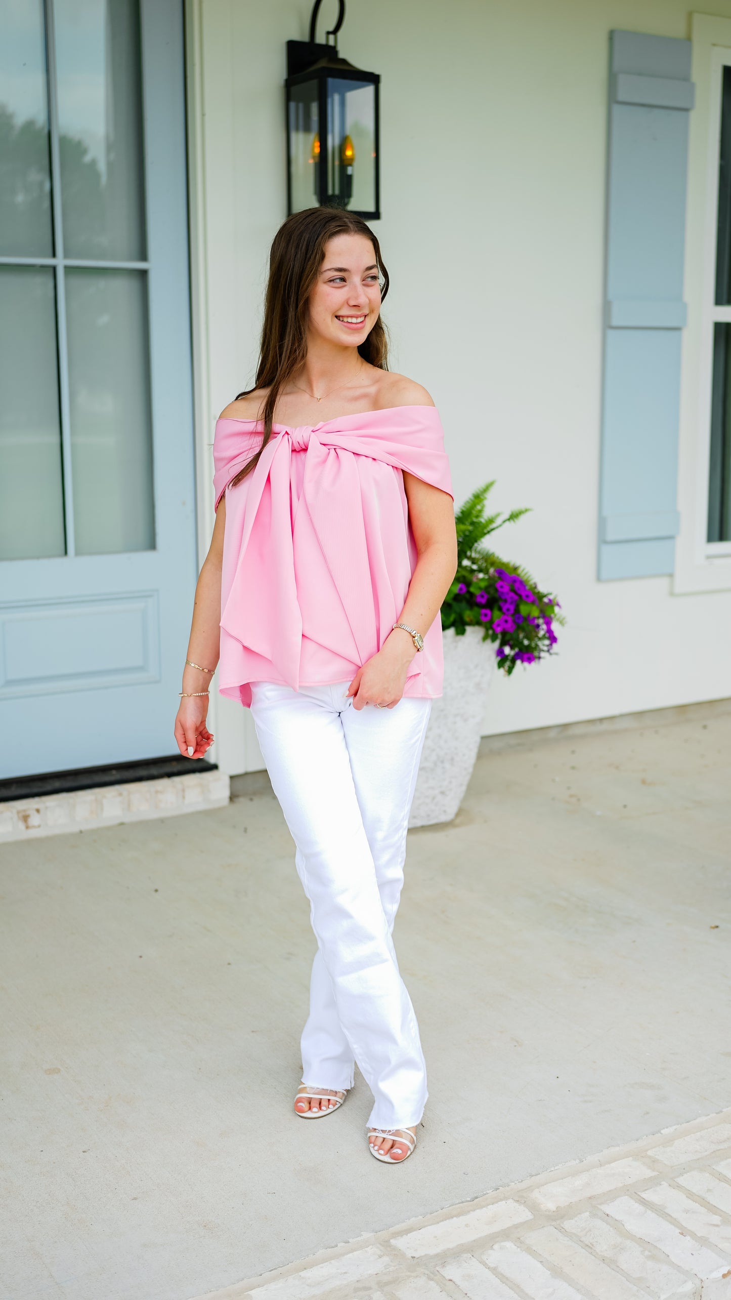 Powerful In Pink Top