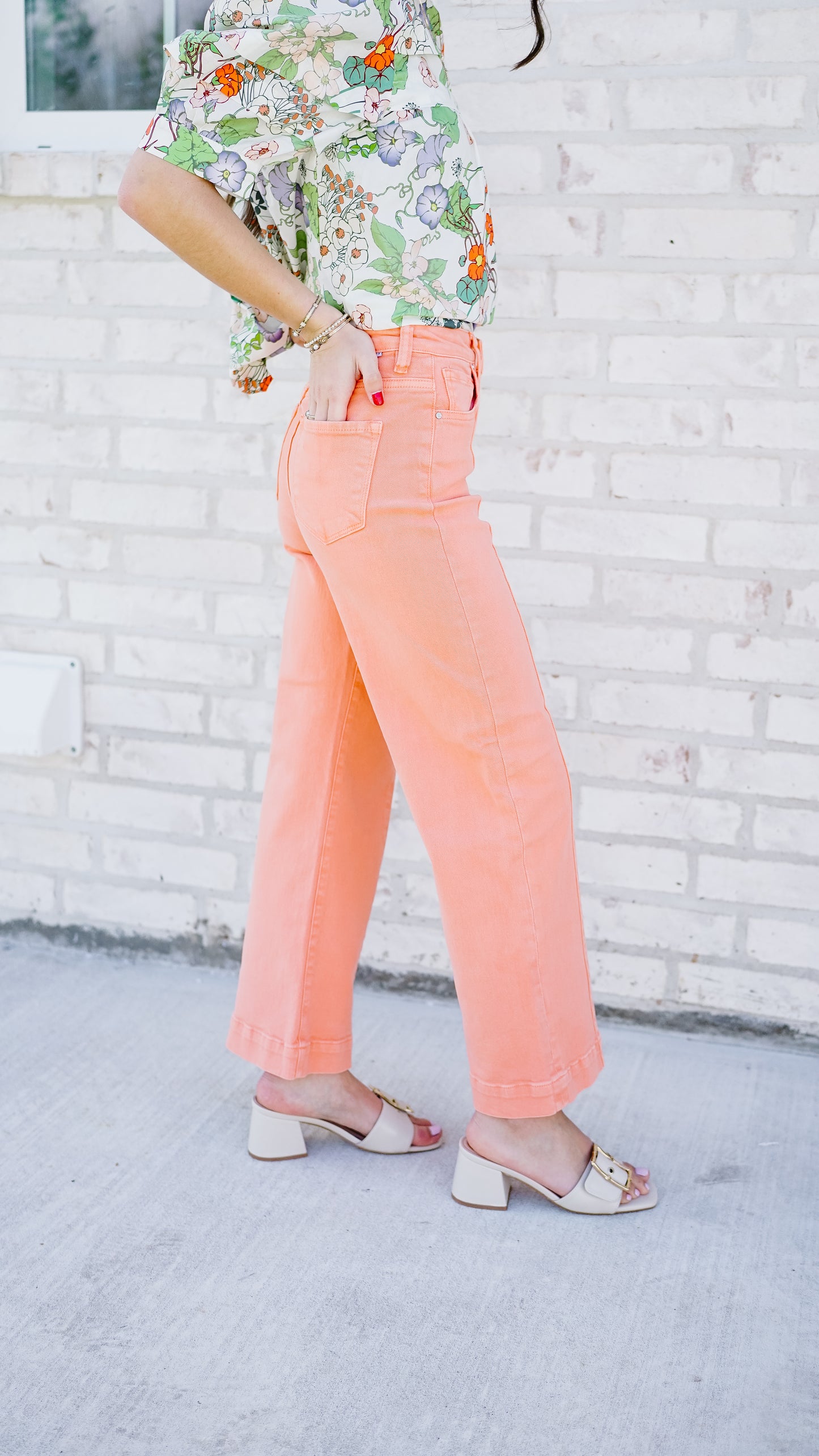 Peachy Dreams Jeans