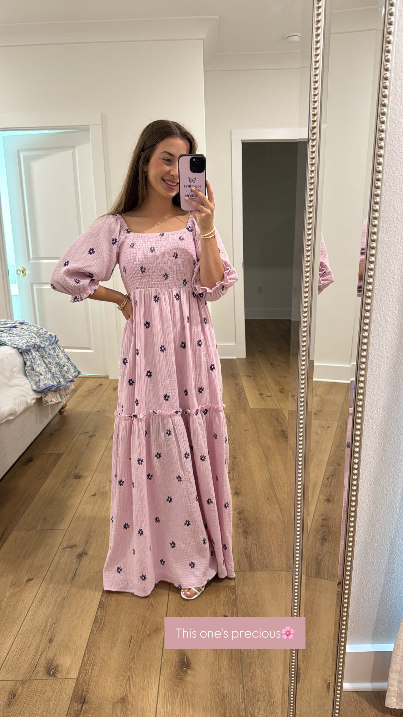 Lovely In Lilac Dress