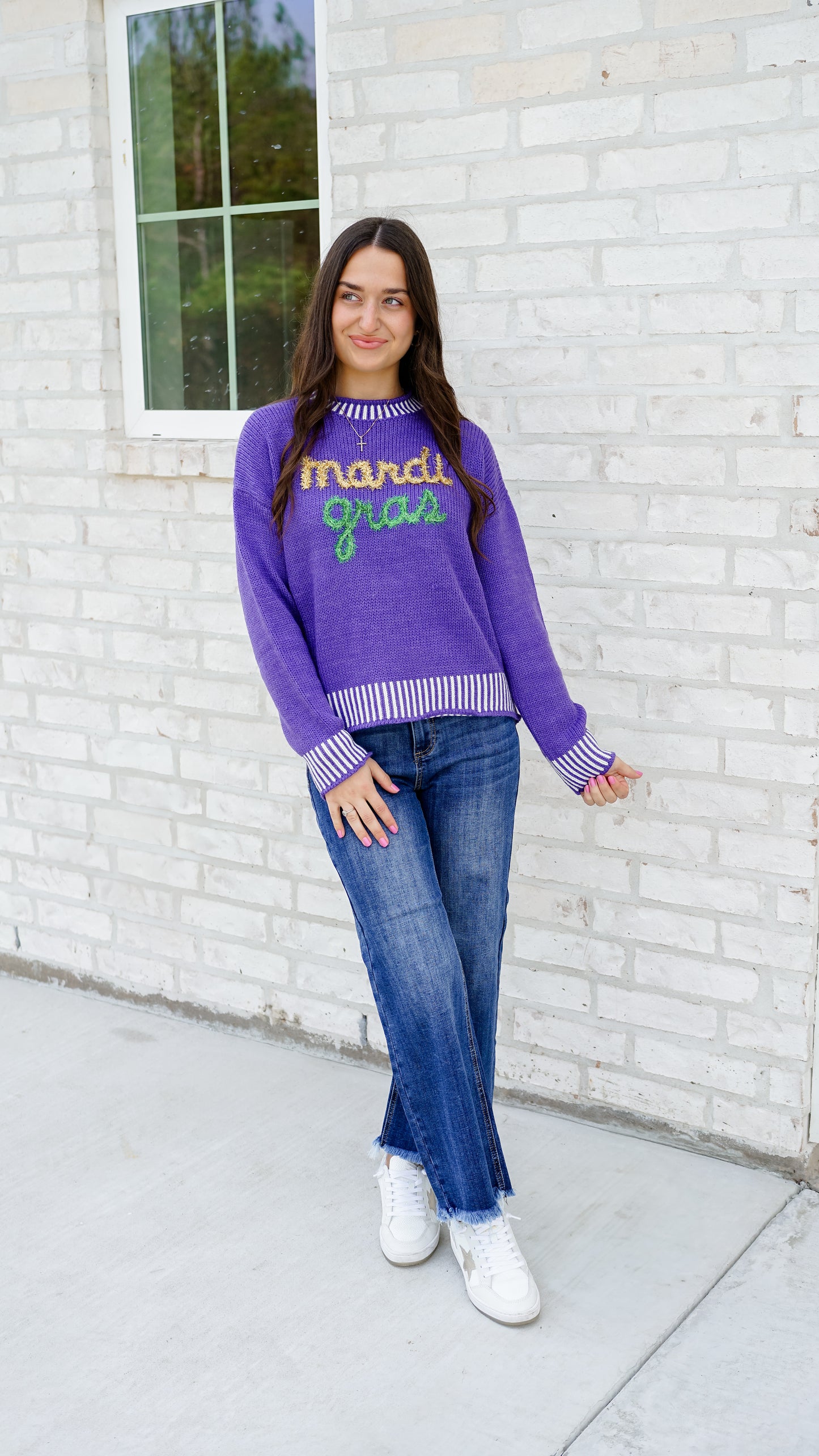 Mardi Gras Mambo Sweater