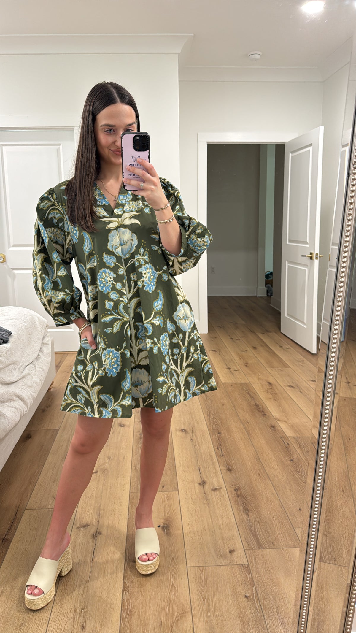 Let Love Lead Green Dress