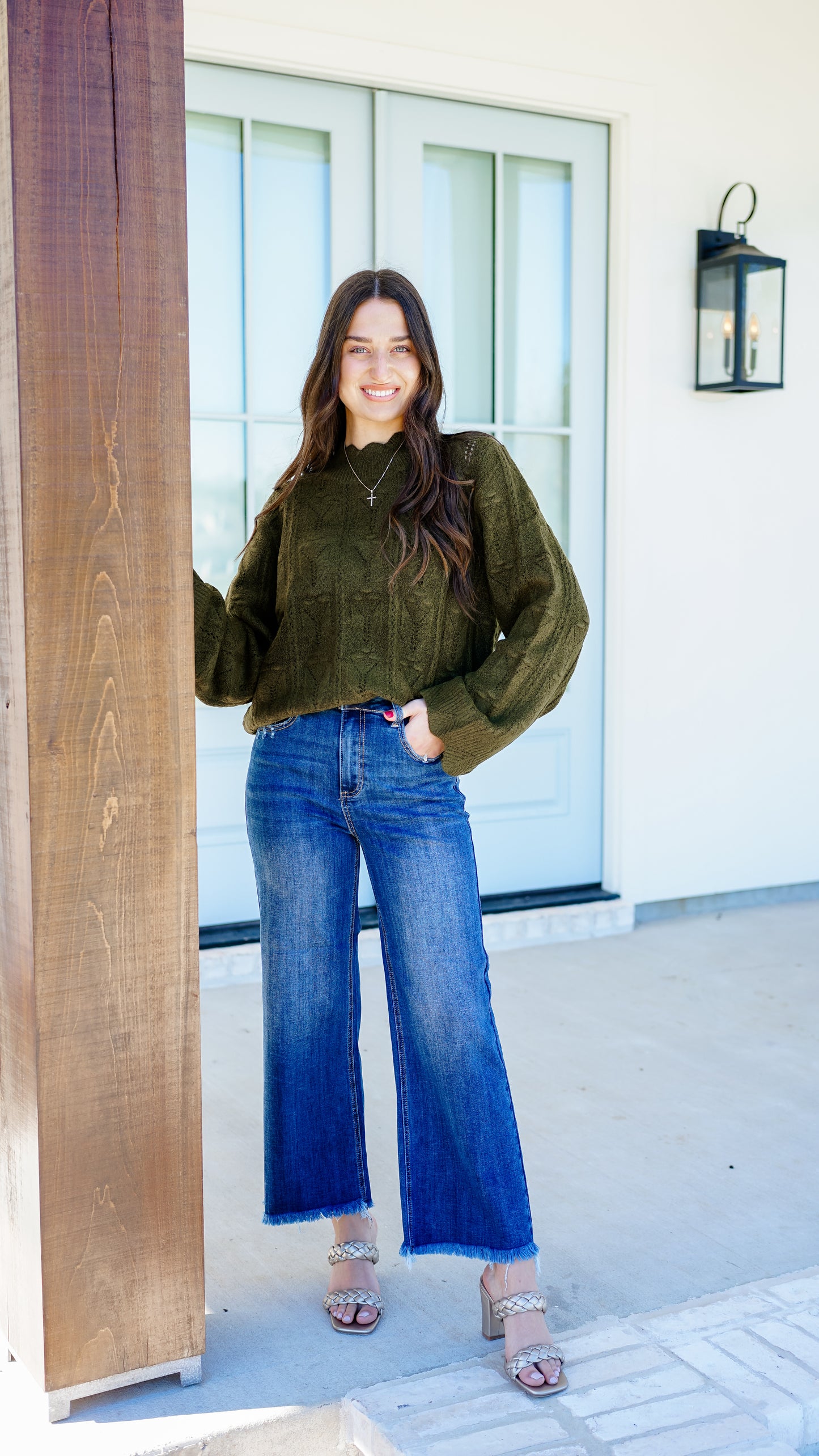 Martini Queen Olive Sweater