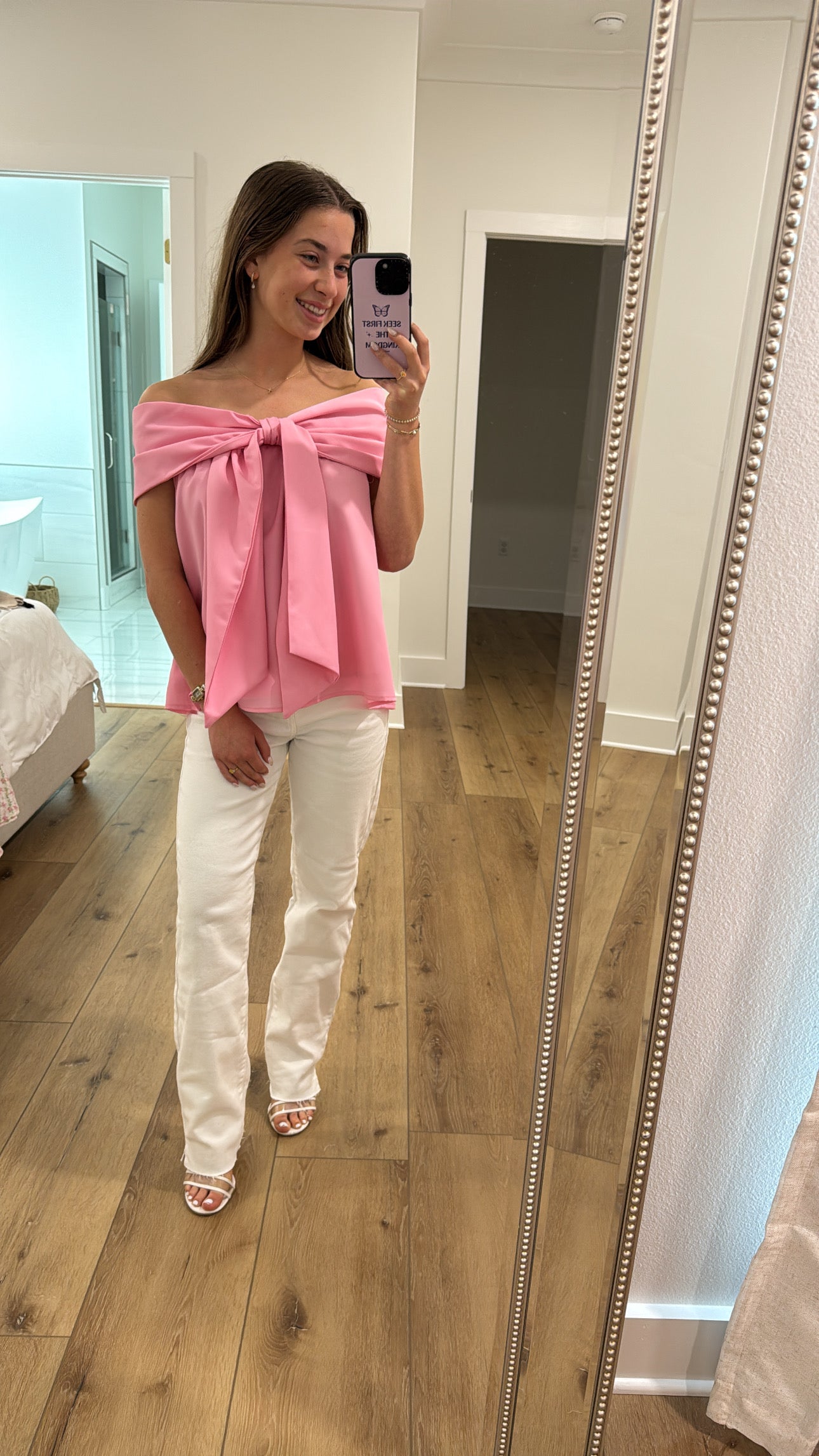 Powerful In Pink Top