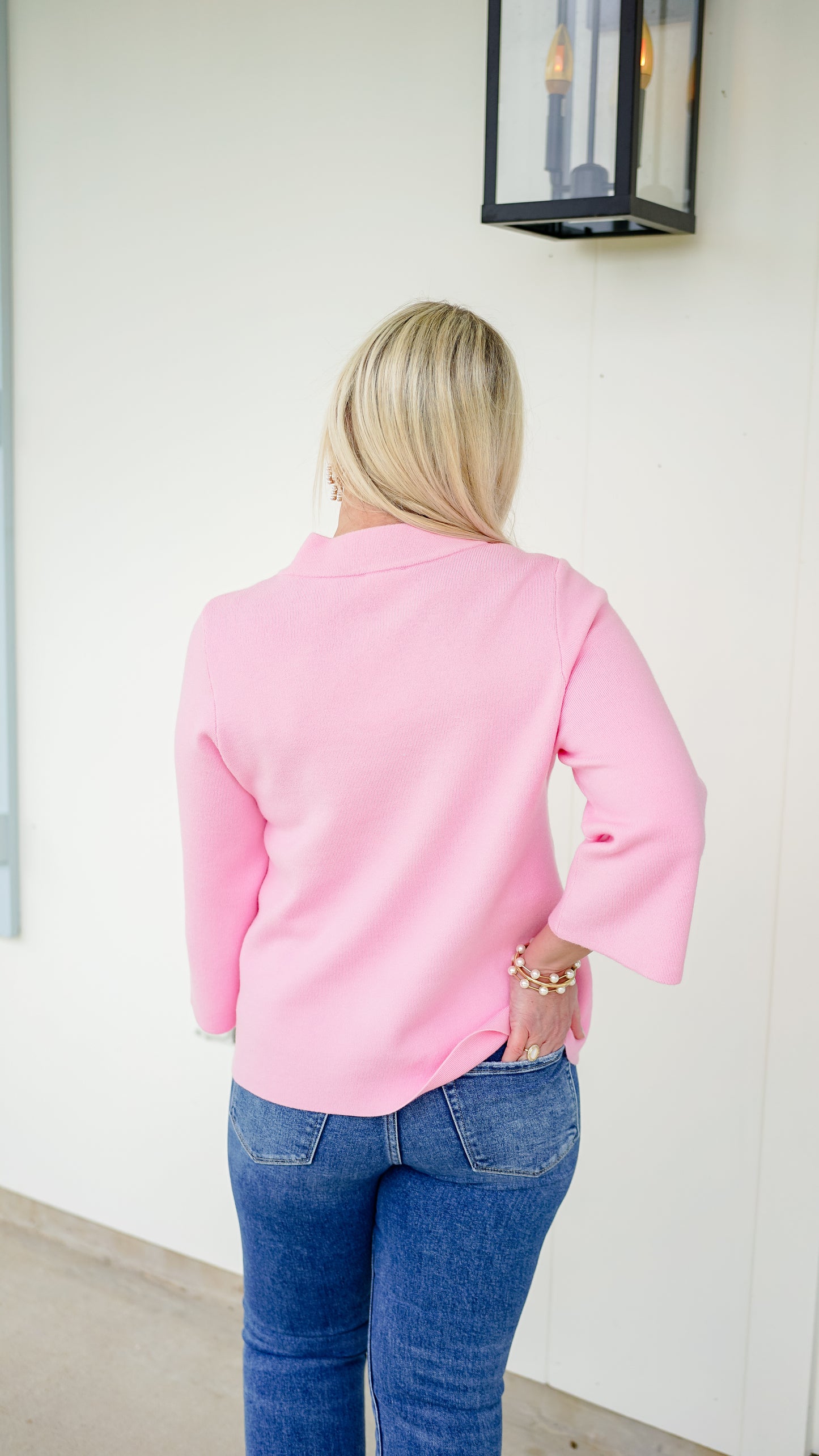 Heart and Soul Pink Sweater