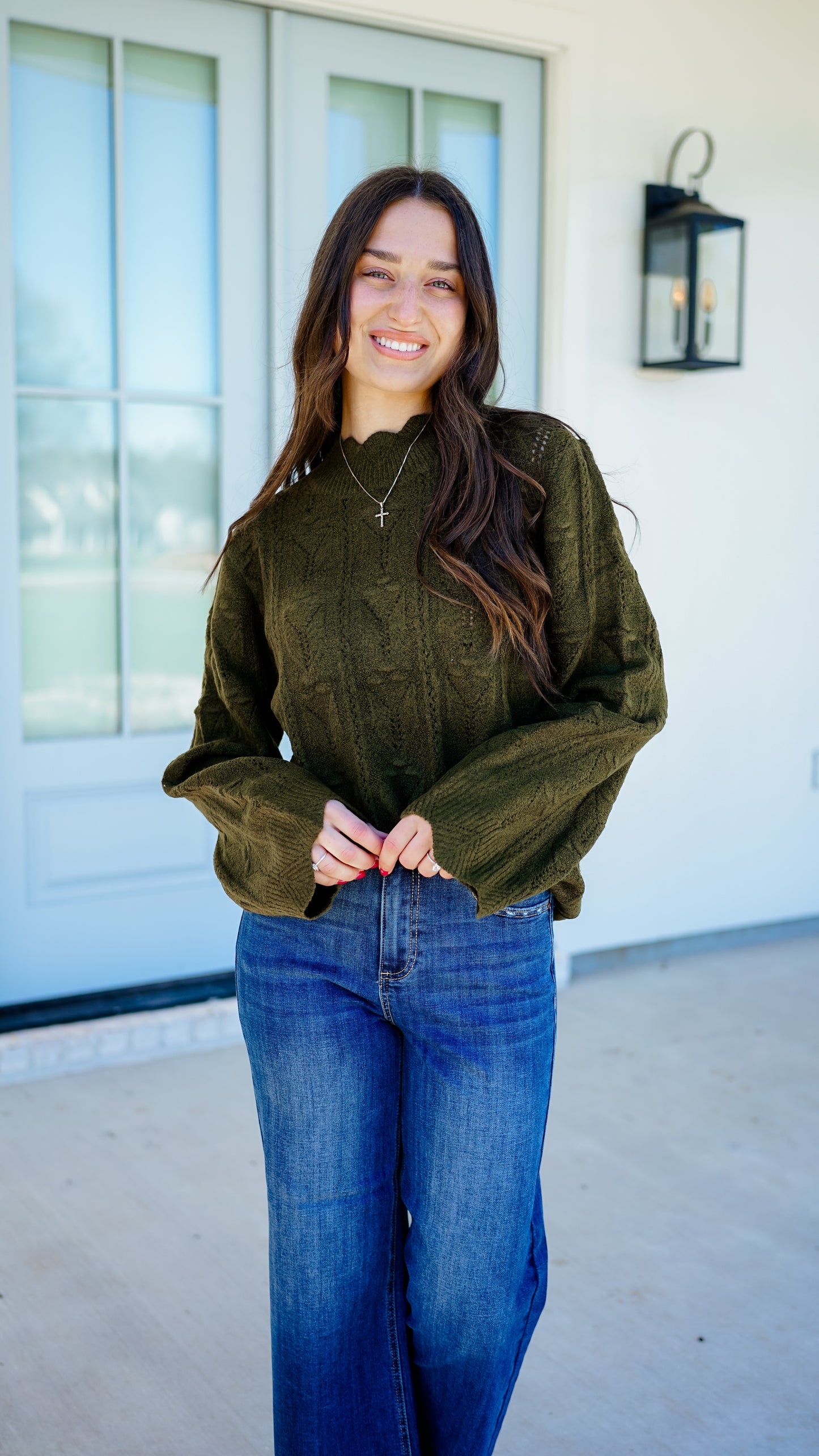Martini Queen Olive Sweater