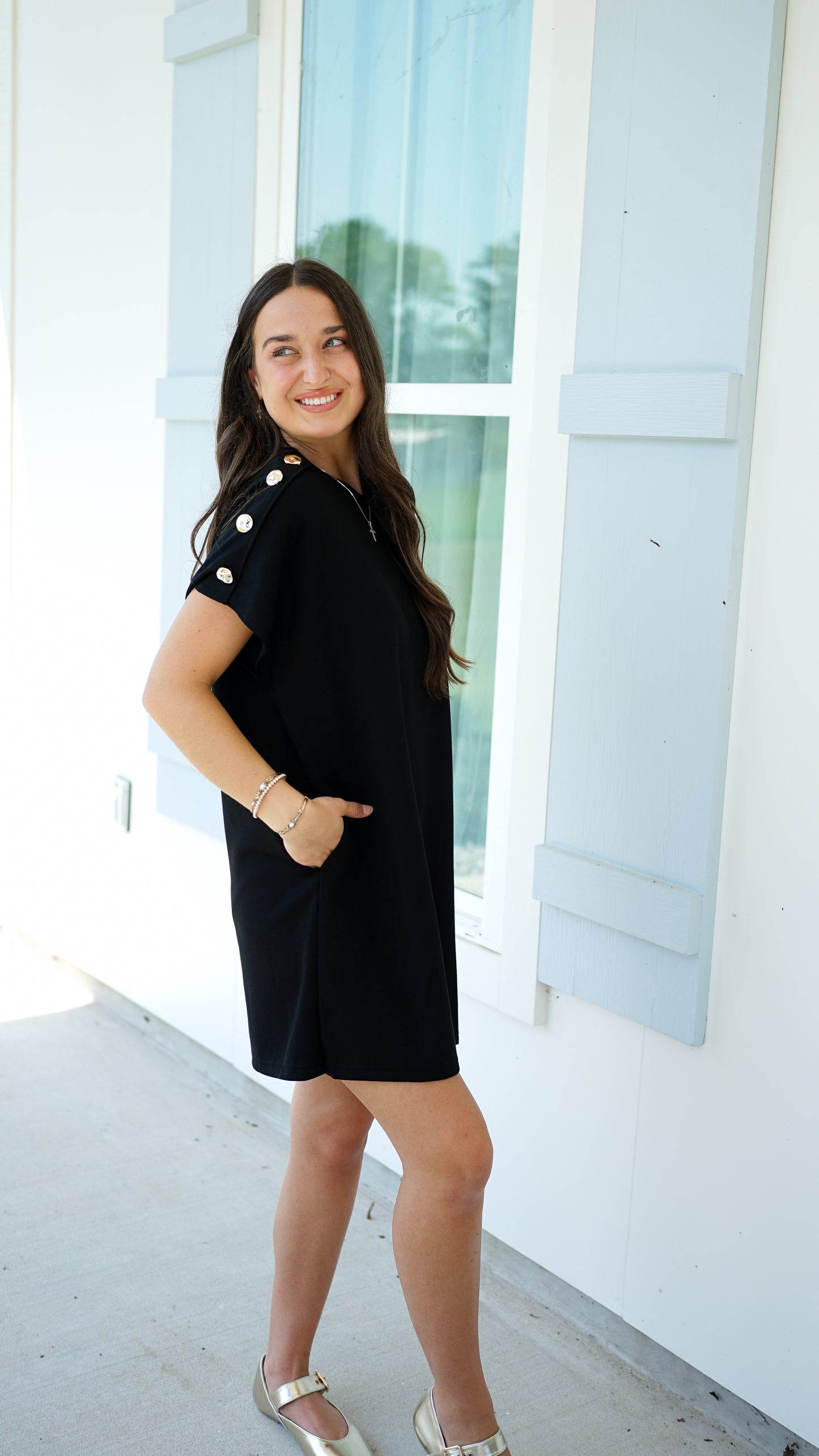 Sweet Treasure Black Dress