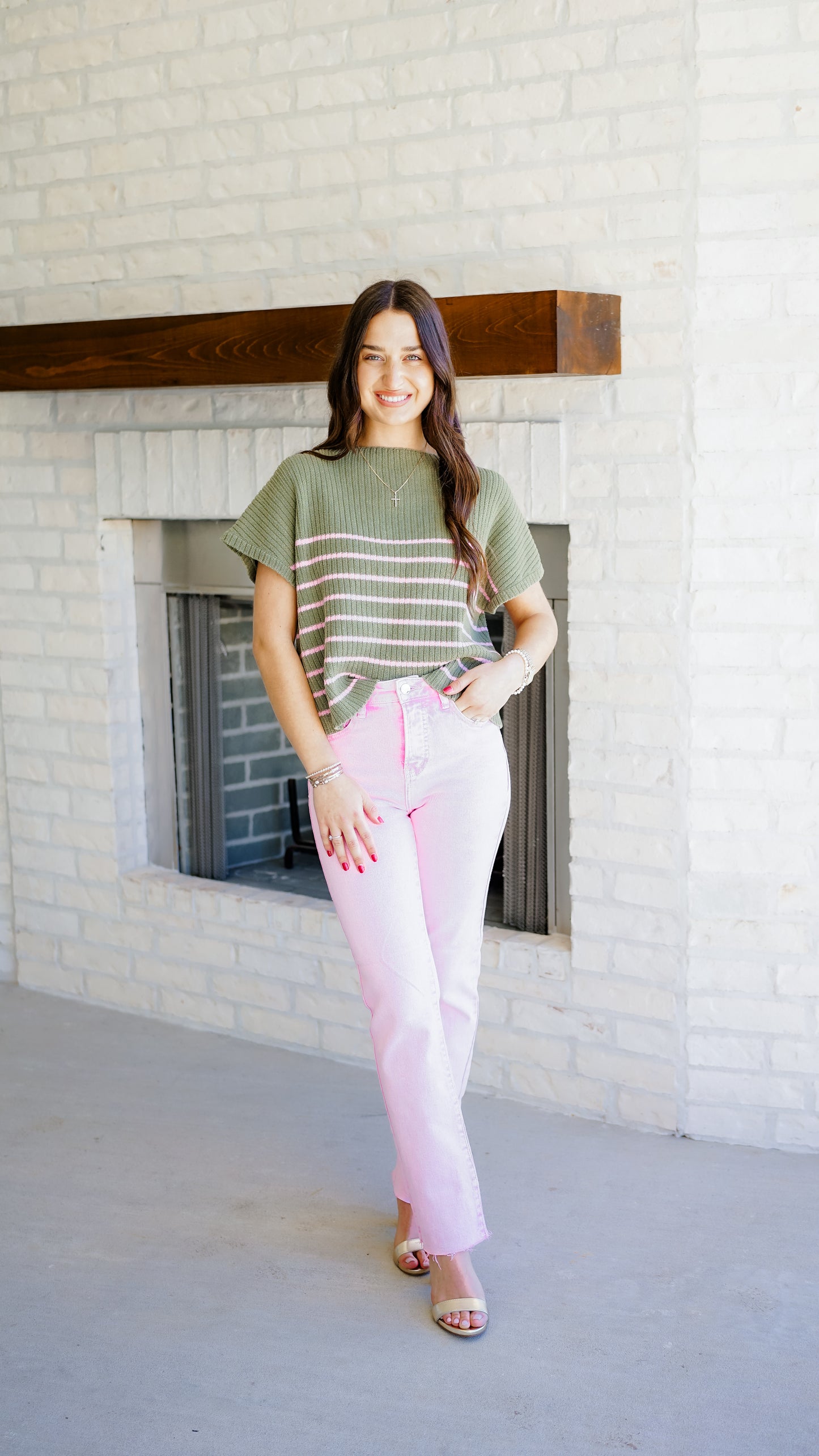 Switch It Up Light Pink Jeans