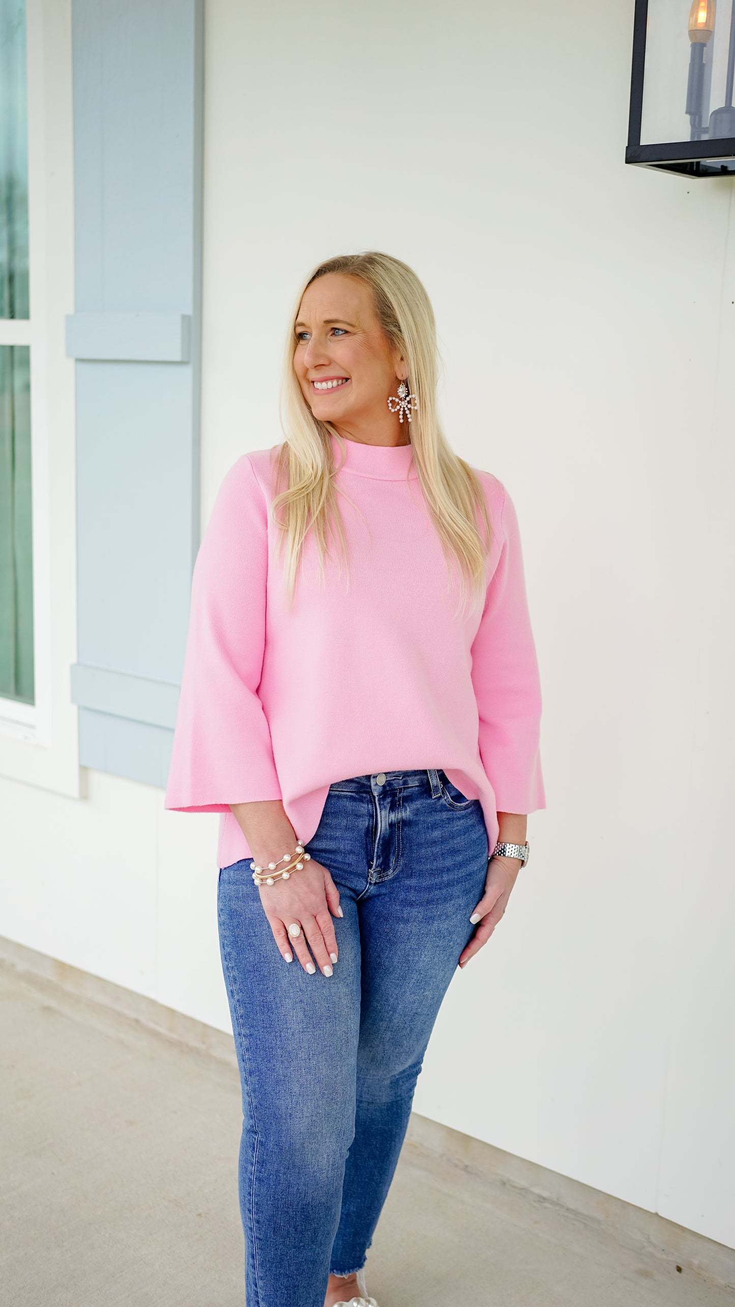 Heart and Soul Pink Sweater