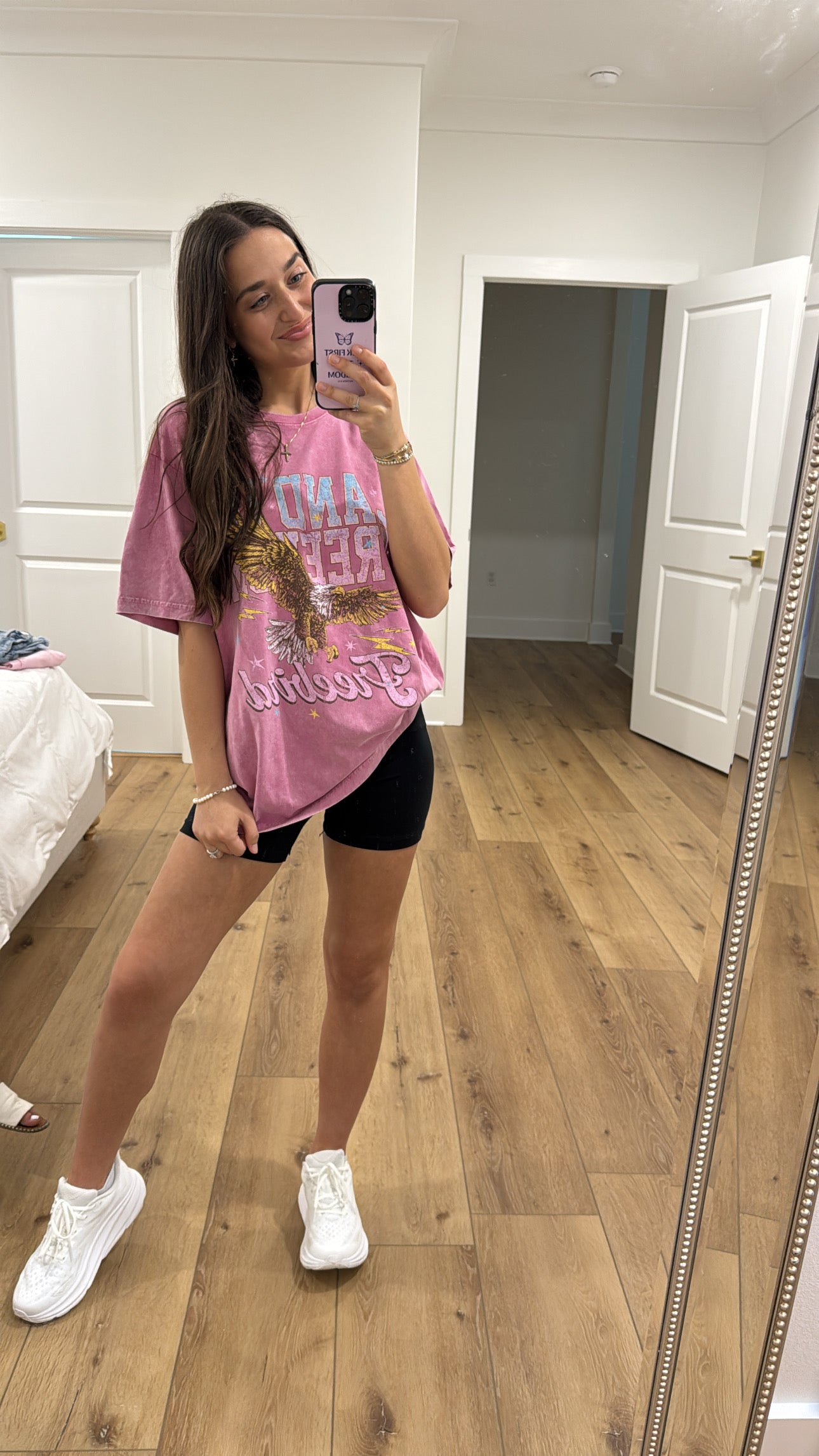 Land of Freedom Pink Tee