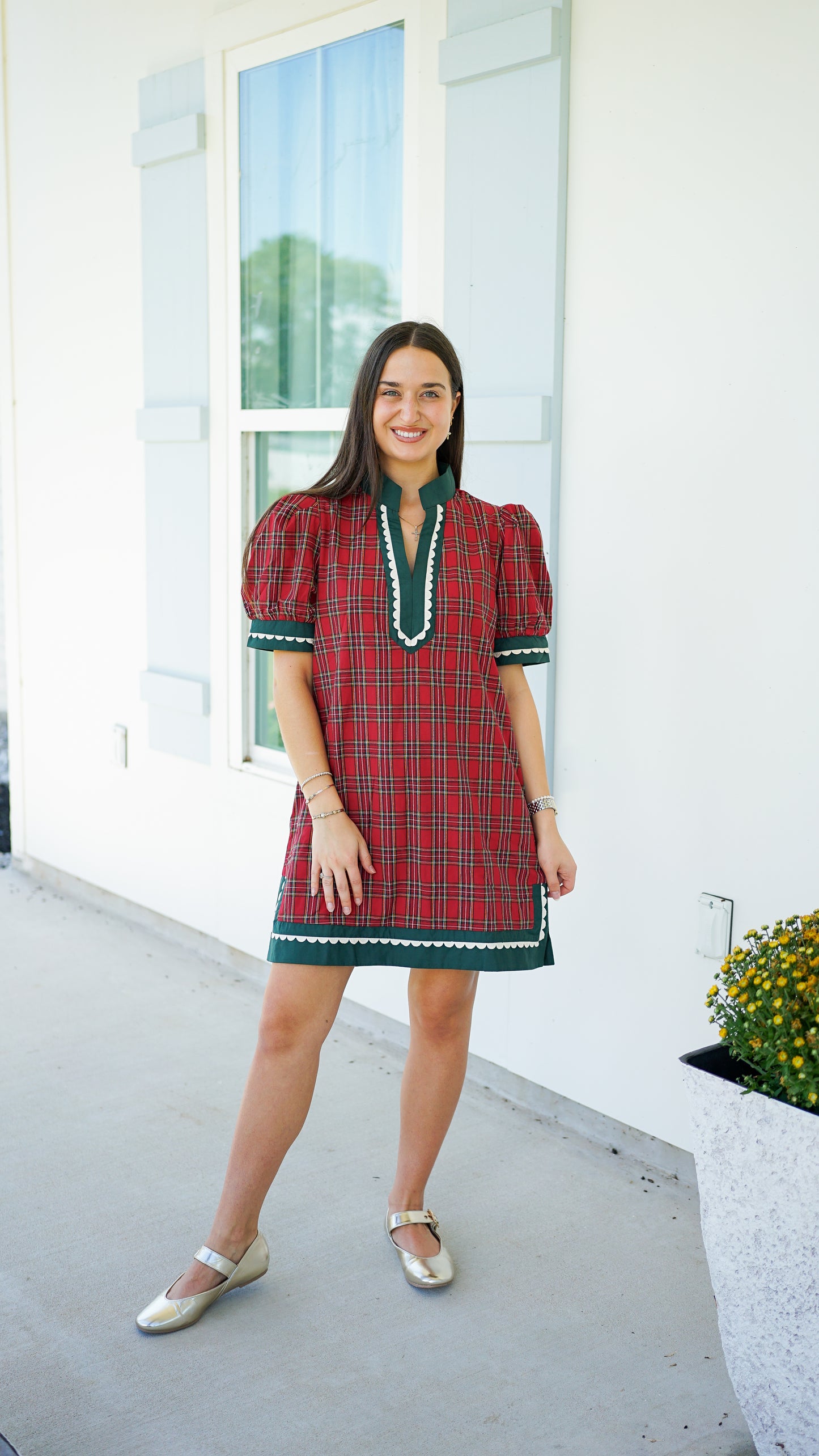 Christmas Plaid Dress
