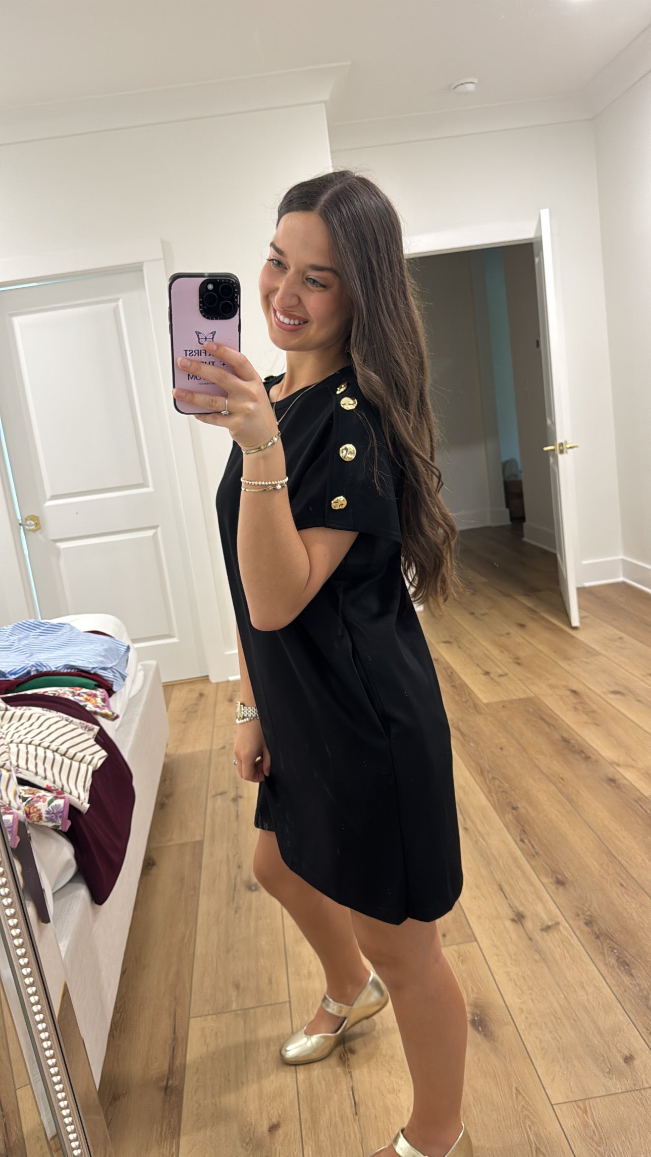 Sweet Treasure Black Dress