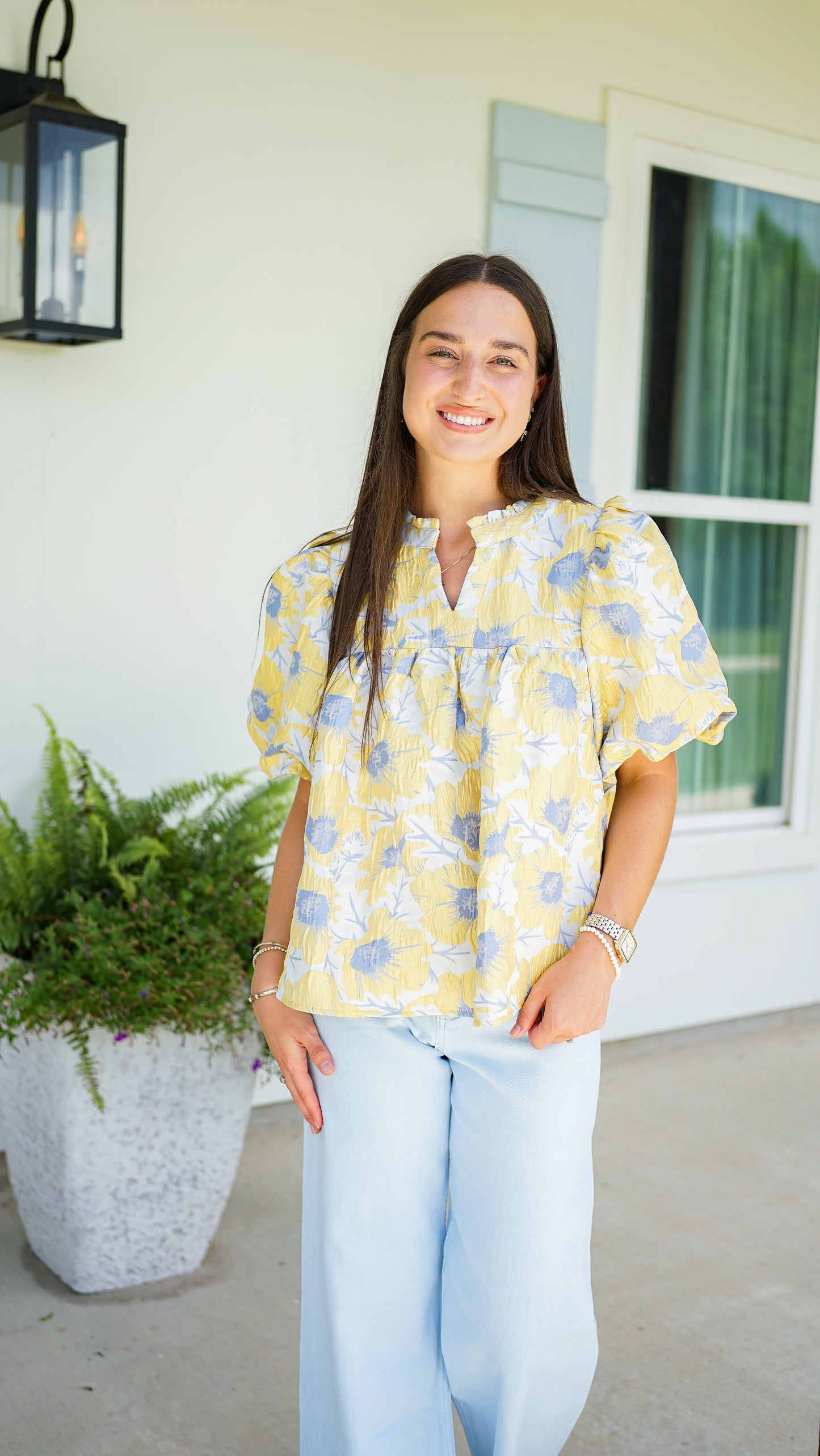 Happy In Yellow Top