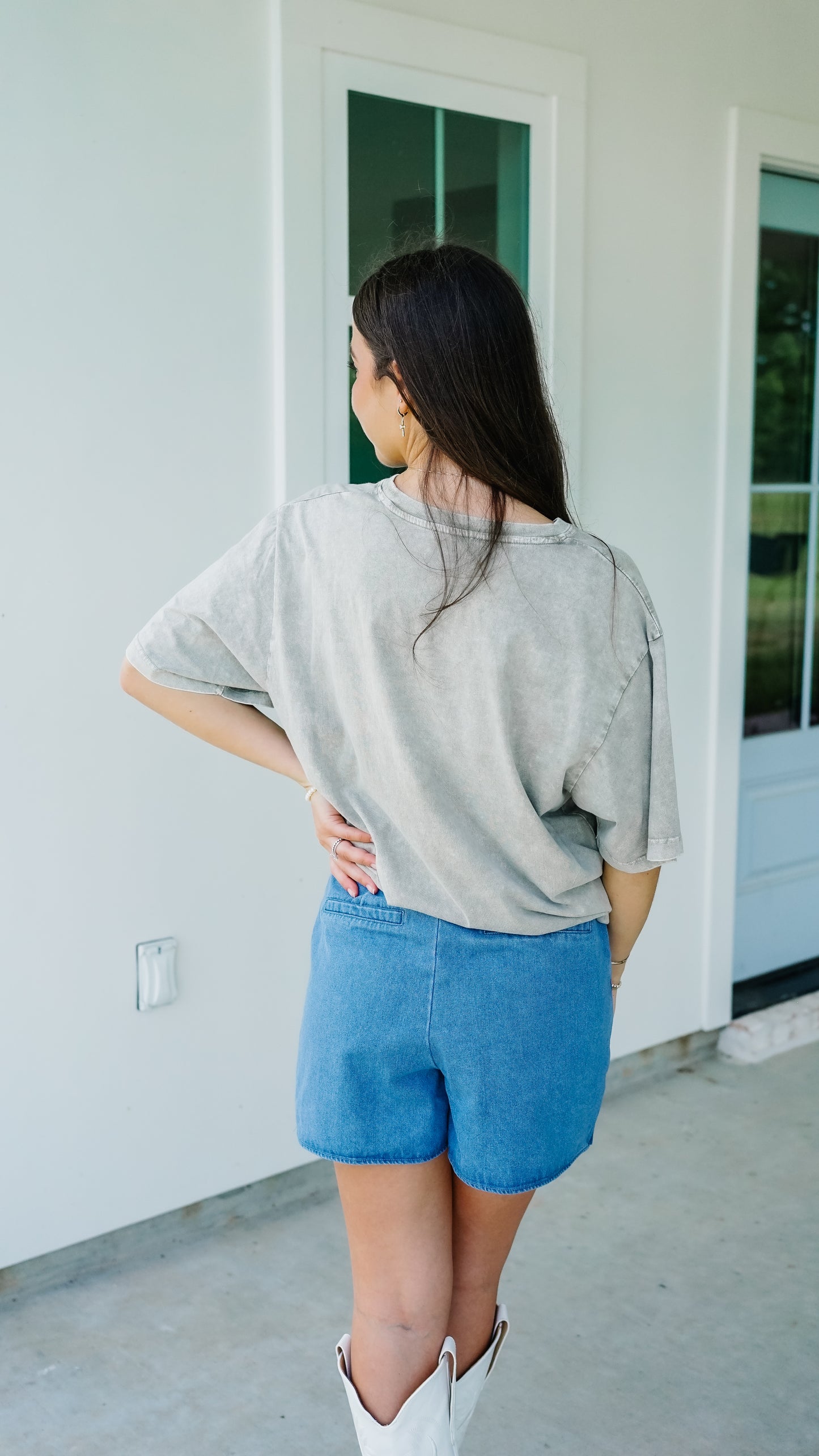 Long Live Cowgirls Mocha Tee