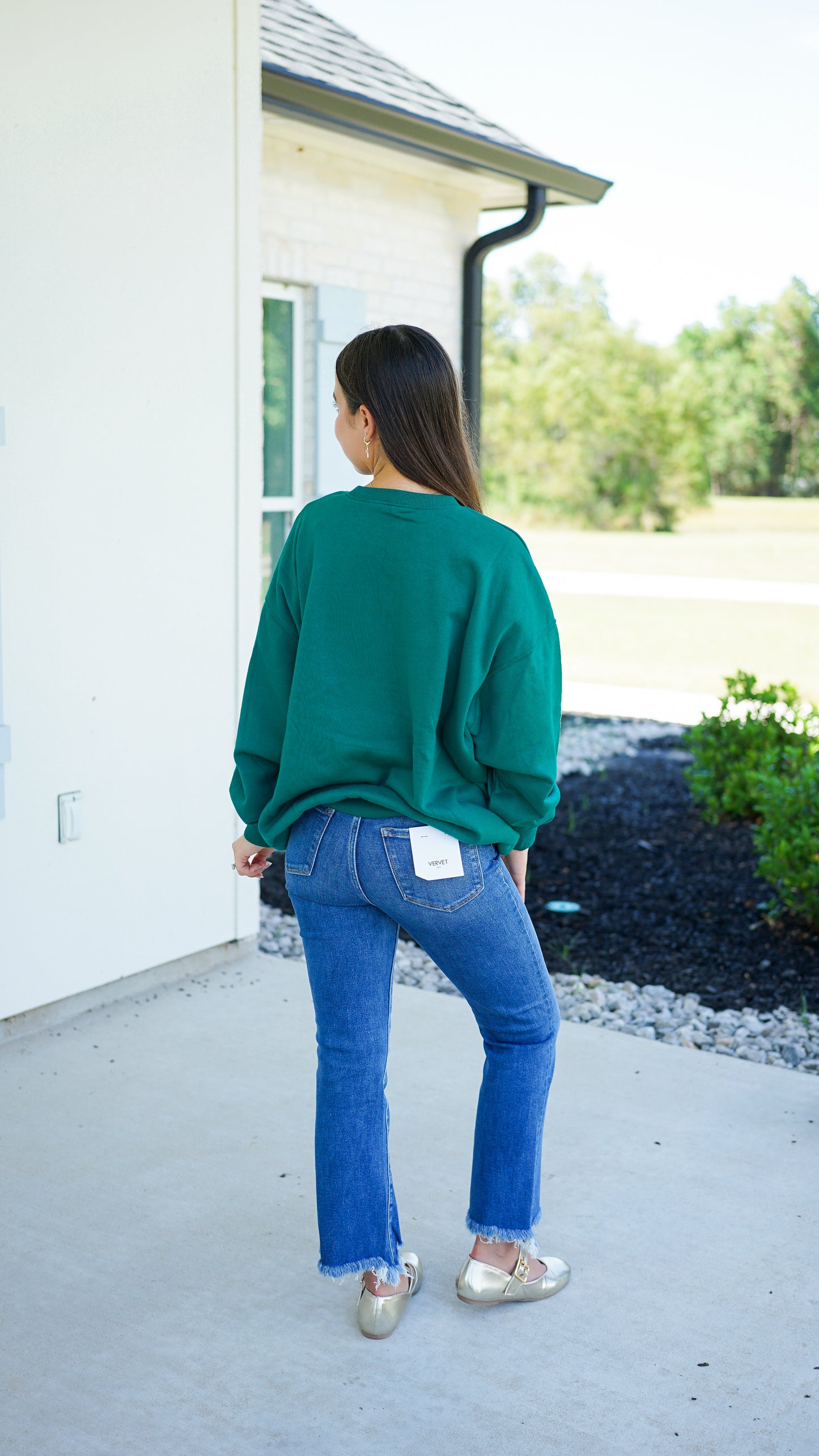 Jolie Noelle Gingerbread Sweatshirt