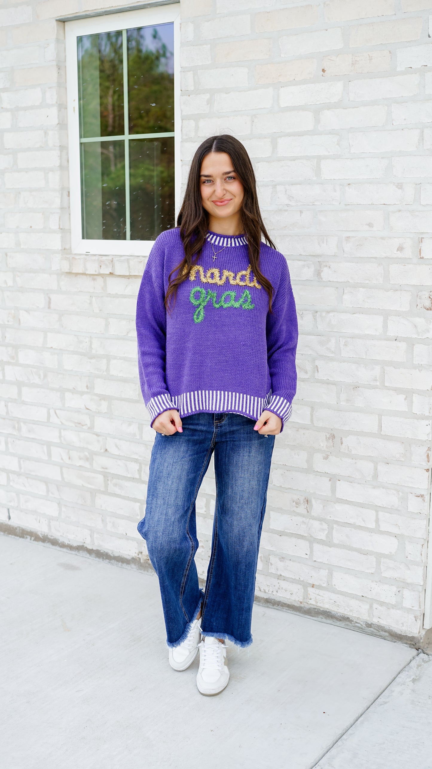 Mardi Gras Mambo Sweater