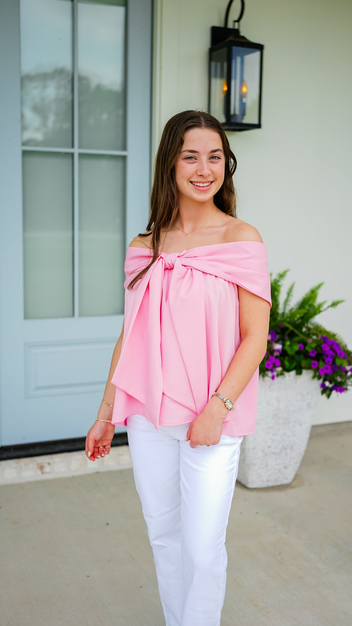 Powerful In Pink Top