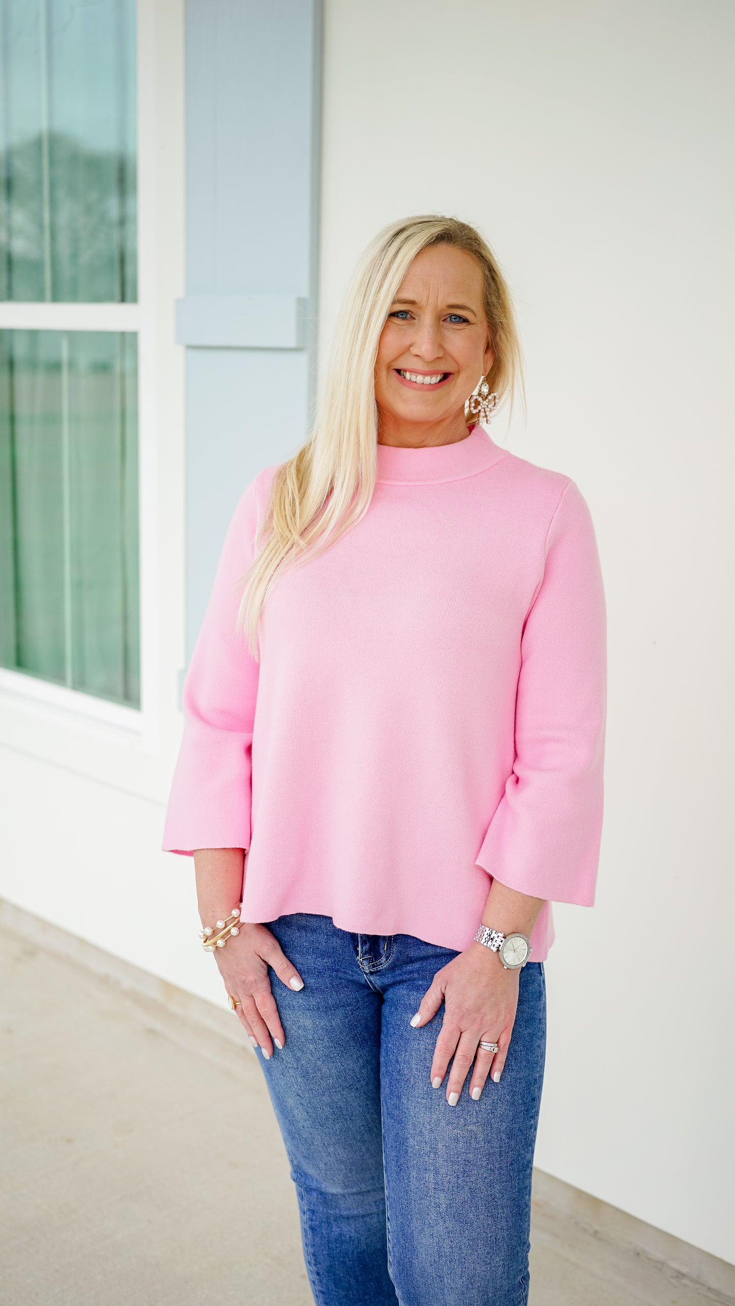 Heart and Soul Pink Sweater
