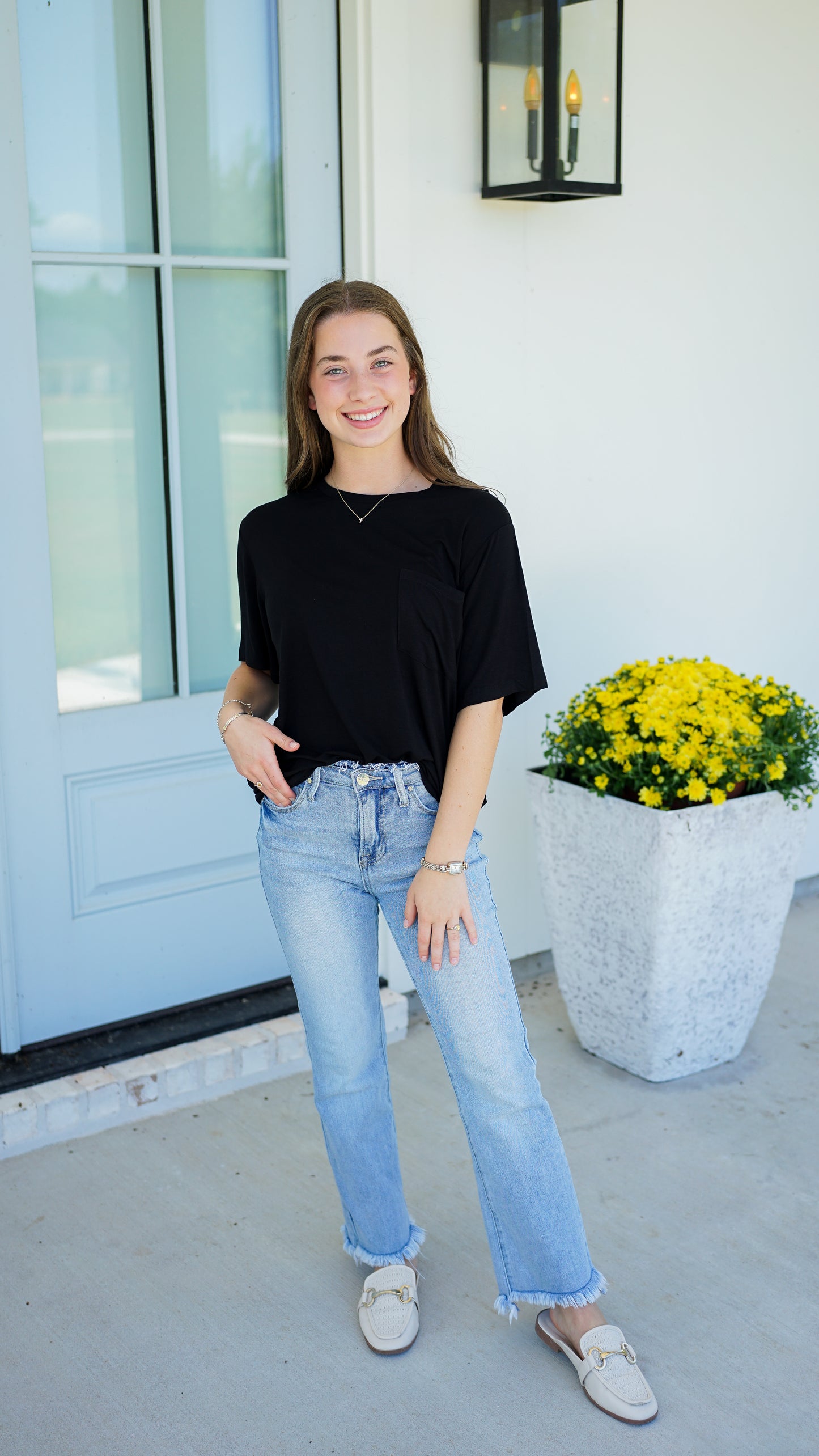 Simple as Can Be Black Top