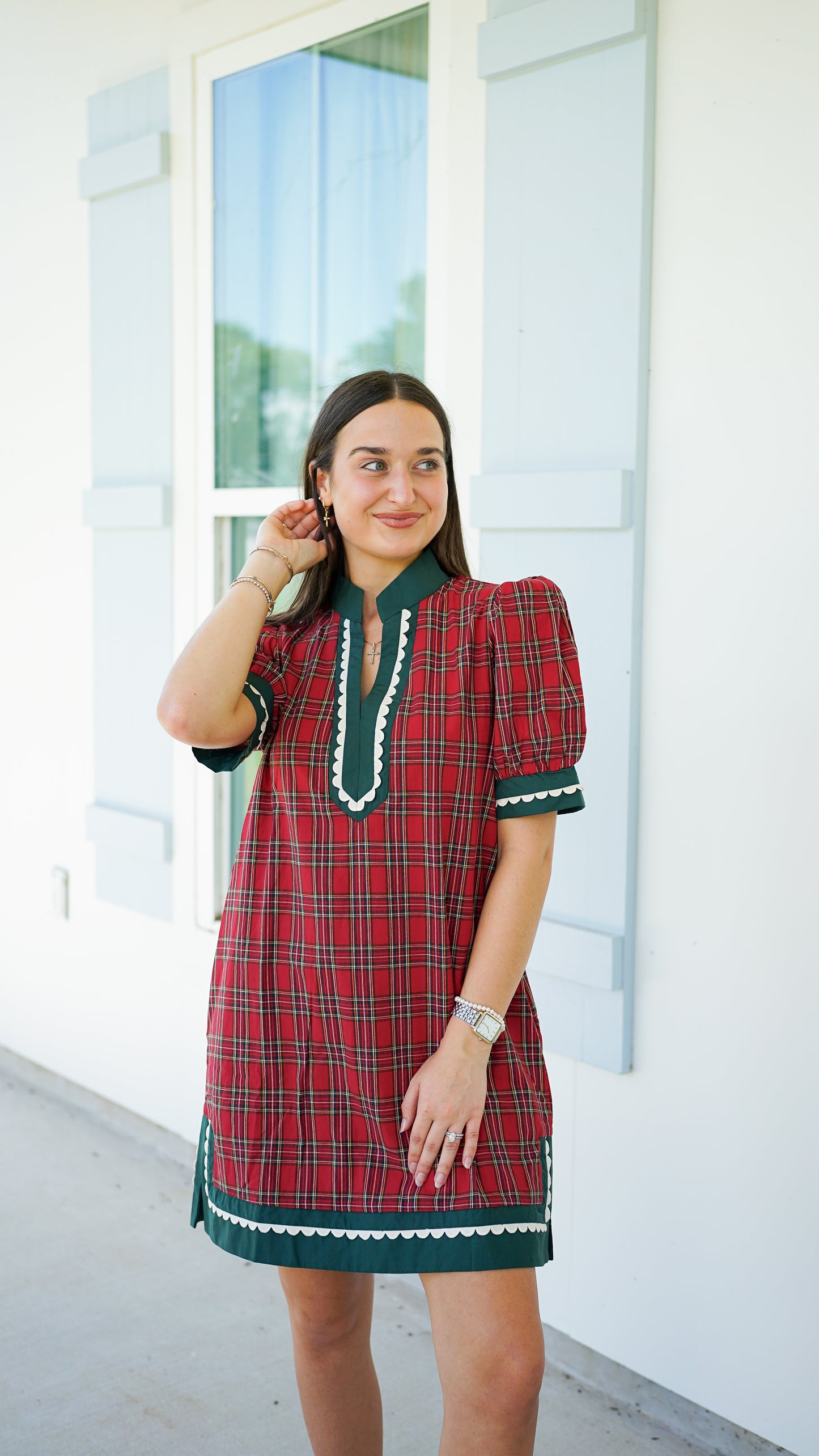Christmas Plaid Dress