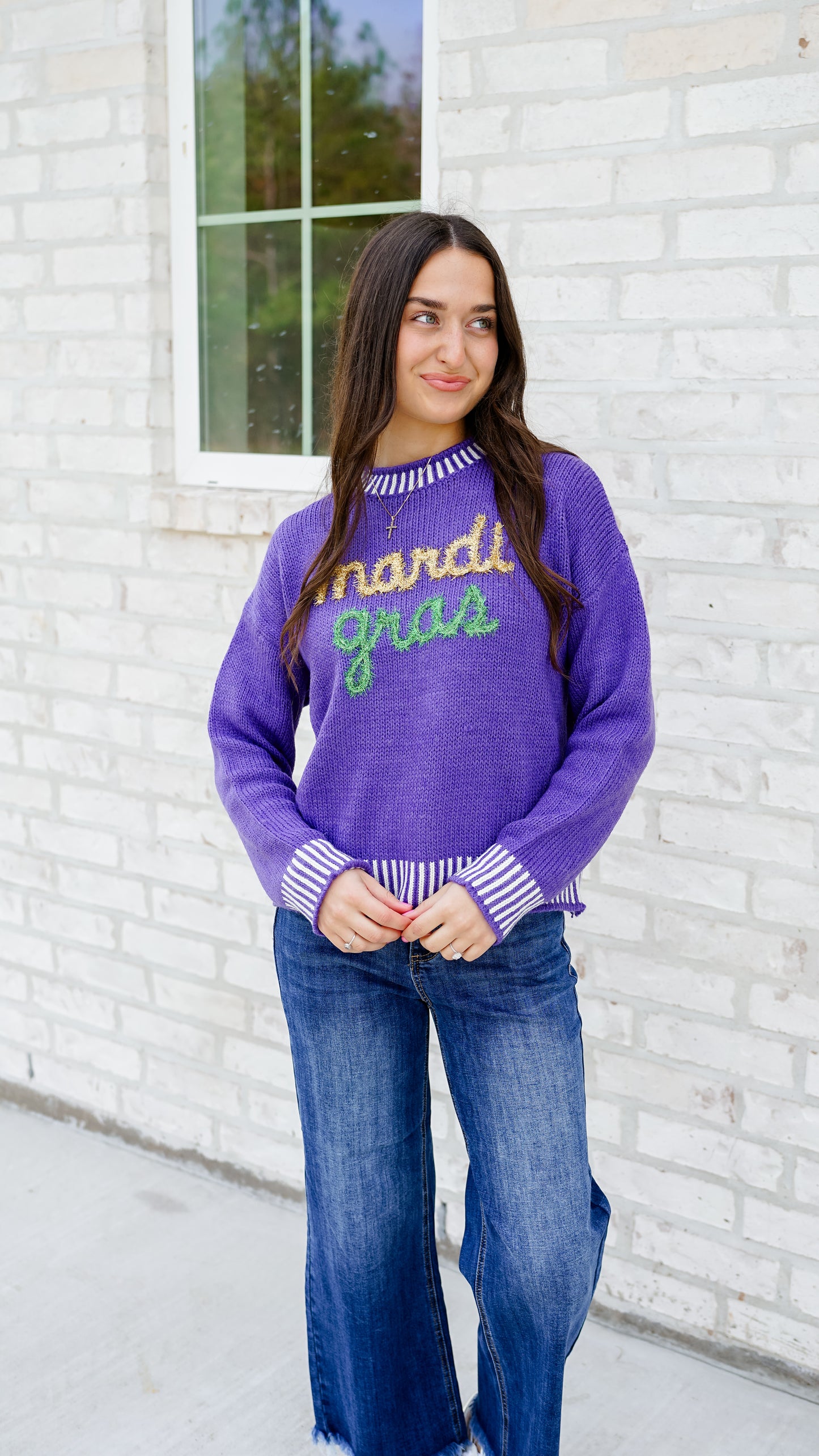 Mardi Gras Mambo Sweater