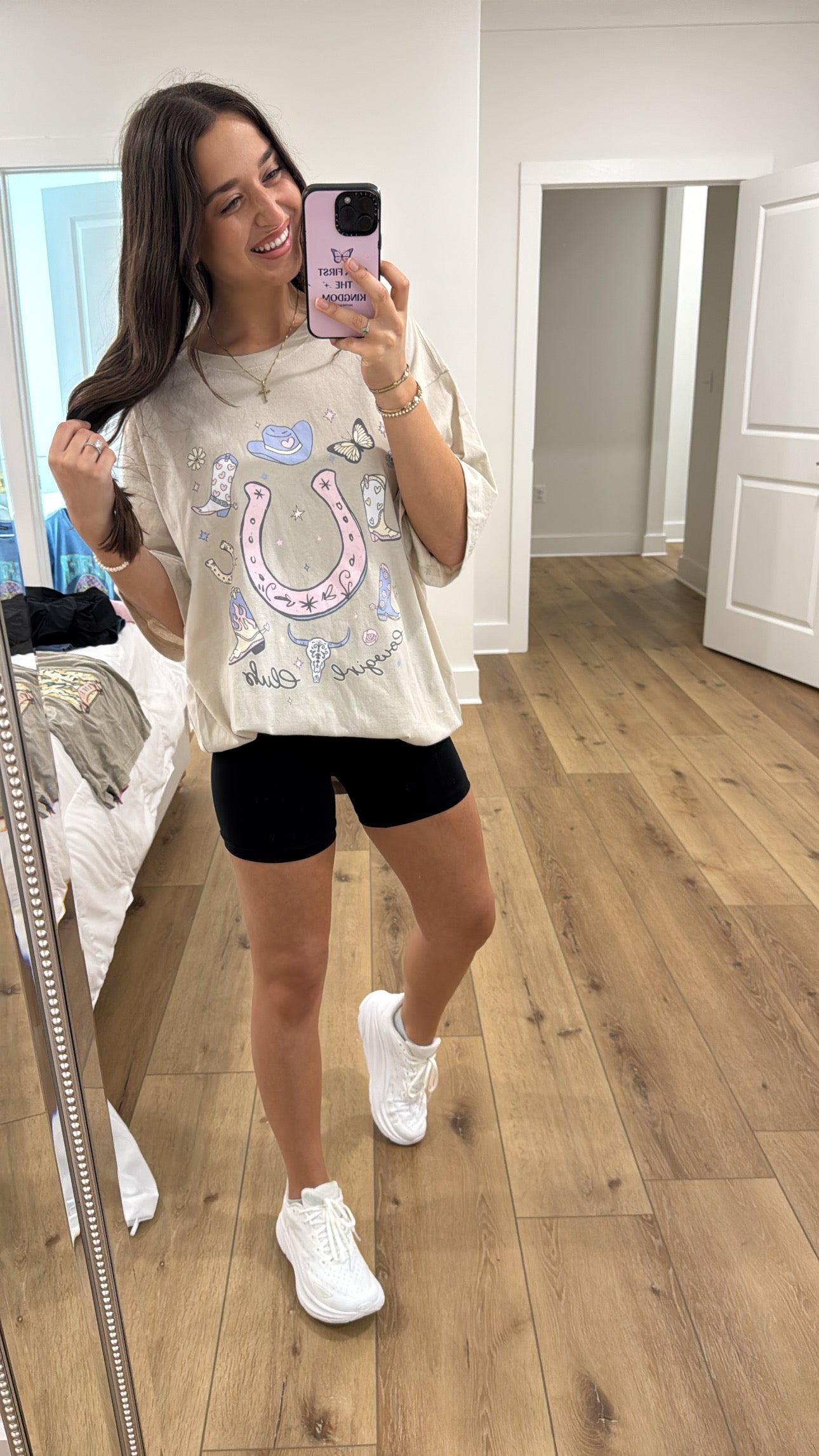 Cowgirl Club Oversized Tee