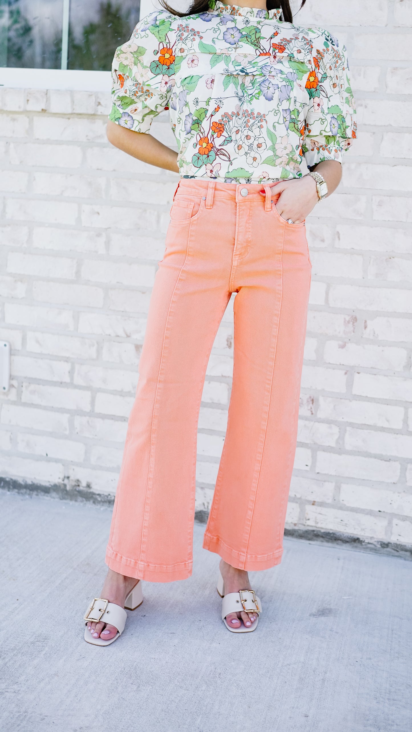 Peachy Dreams Jeans
