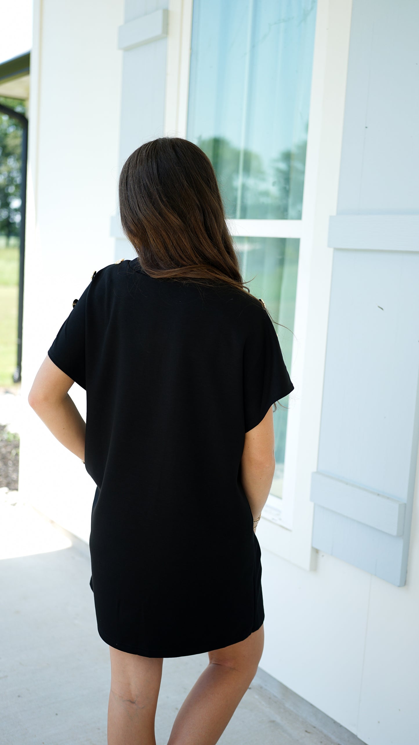 Sweet Treasure Black Dress