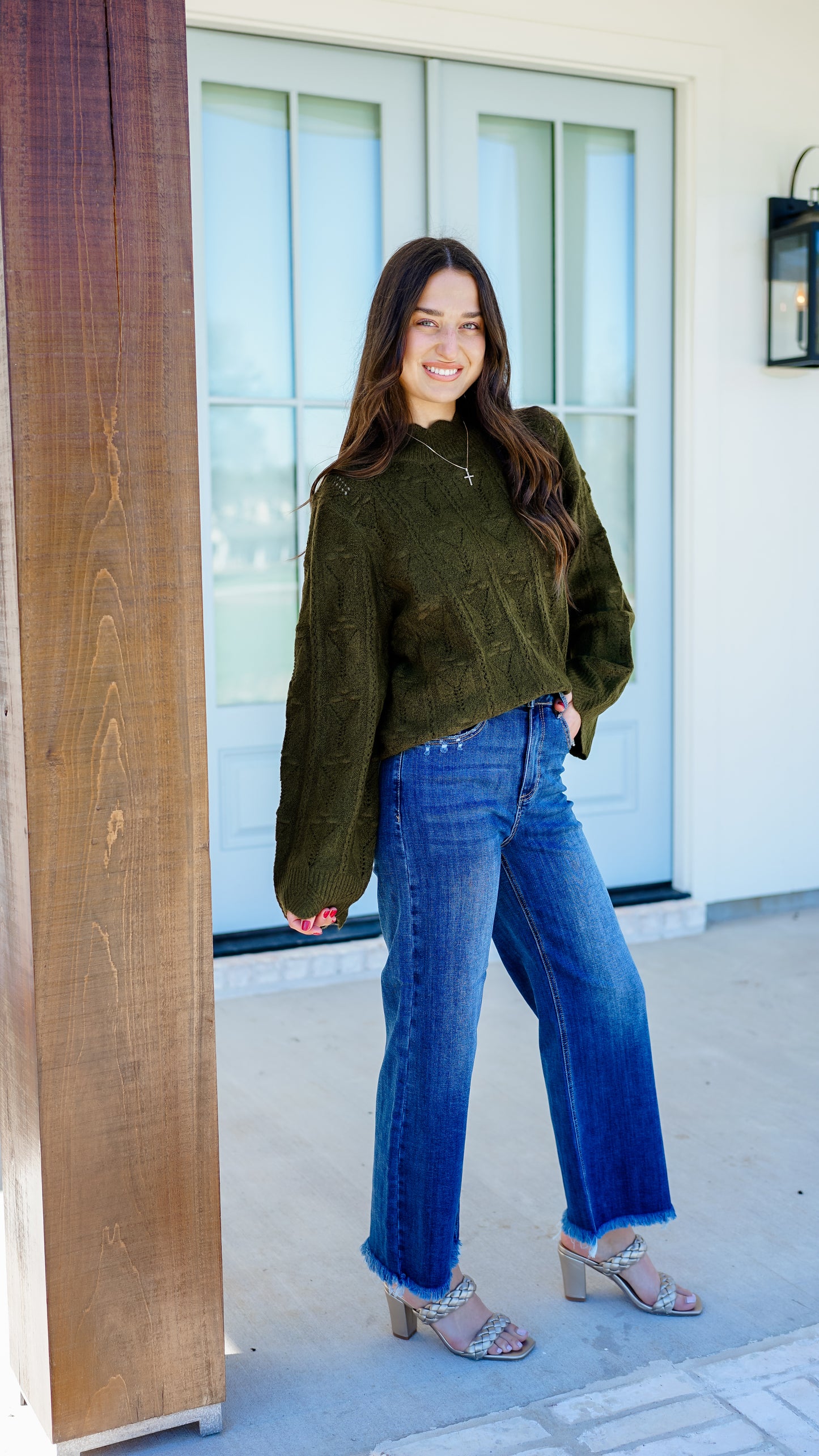 Martini Queen Olive Sweater