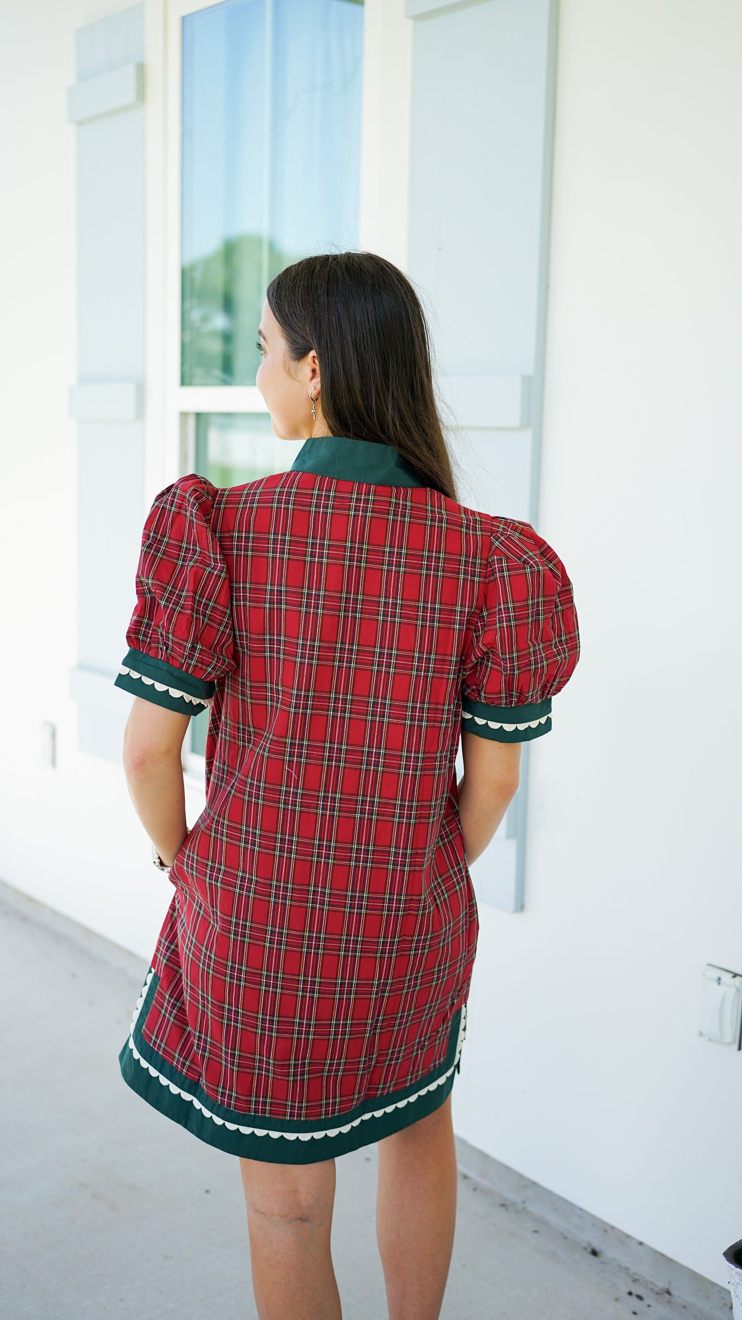Christmas Plaid Dress