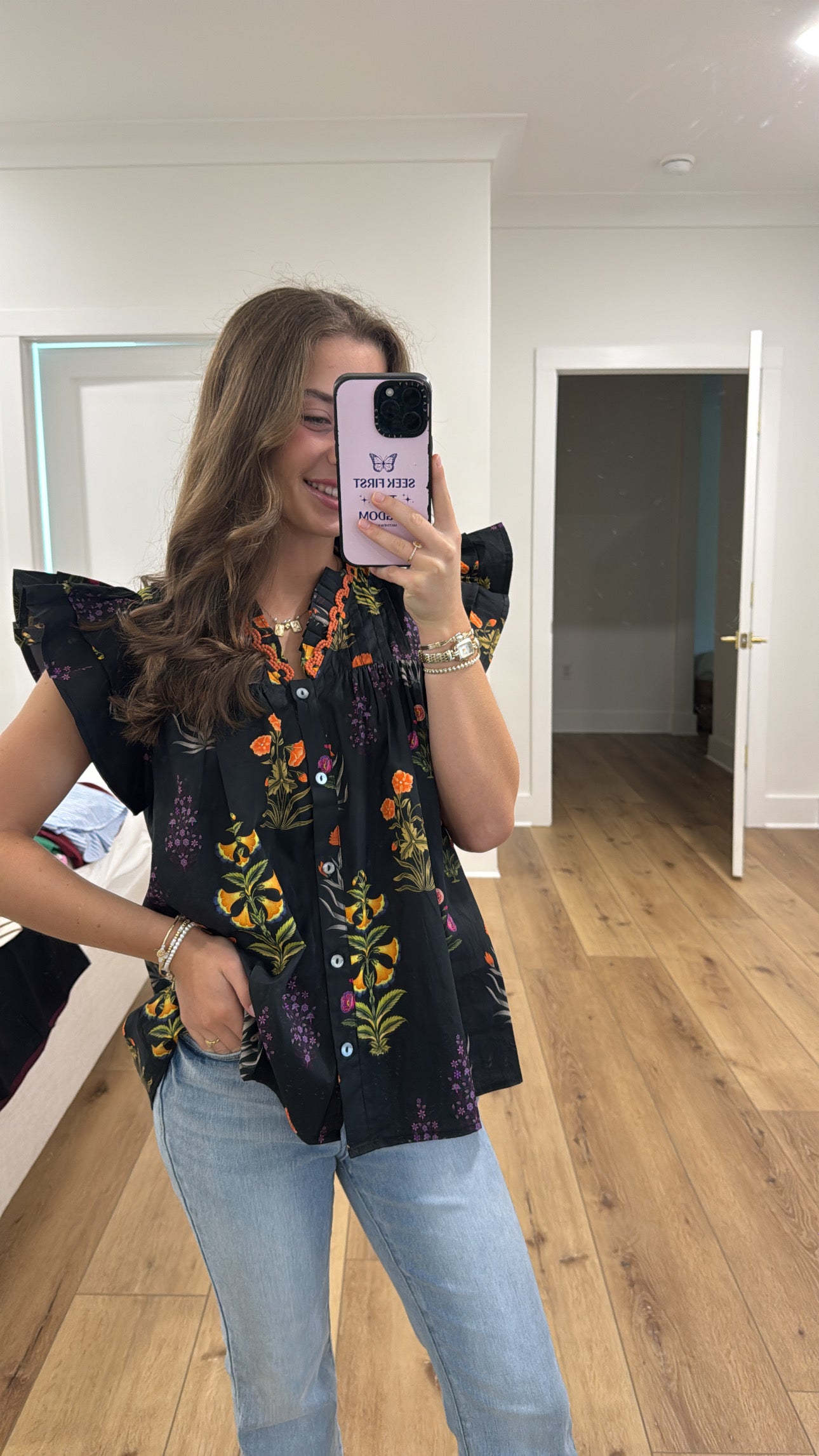 Fall In Love With Floral Top
