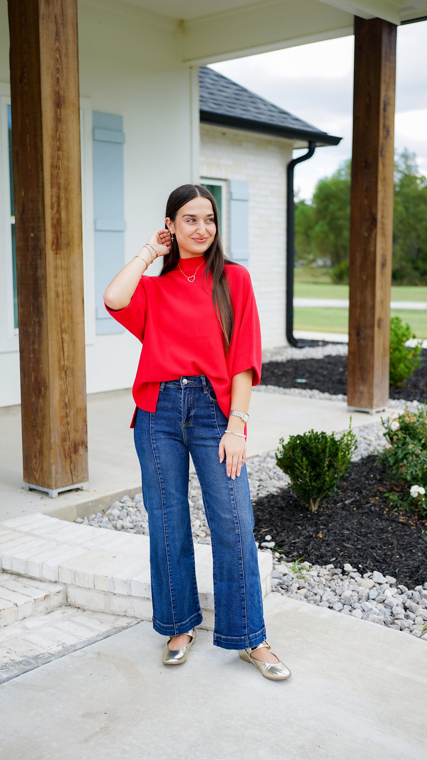 She’s a Keeper Red Sweater