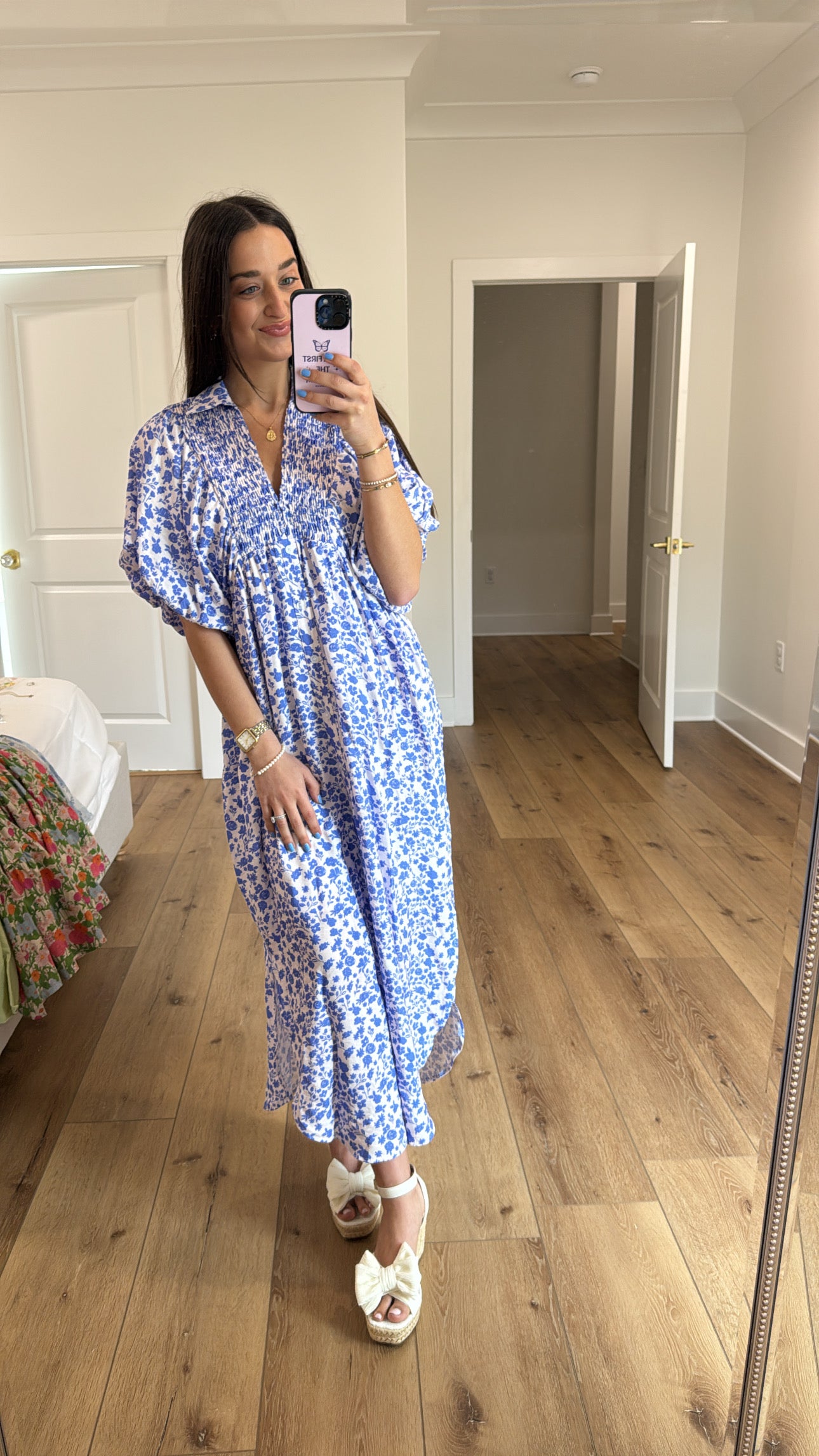 Epitome of Class Floral Dress