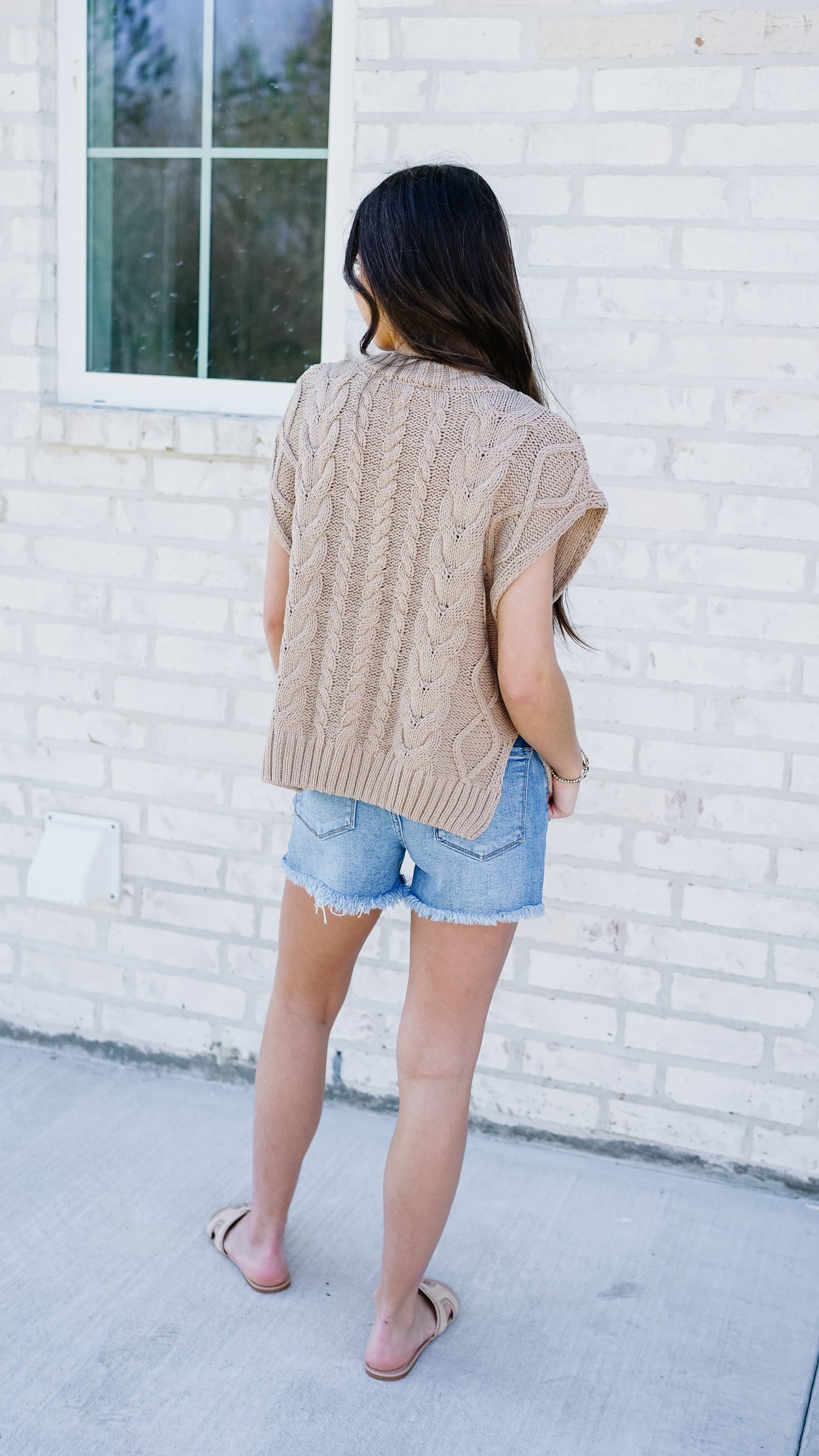 Coquette Cutie Tan Top