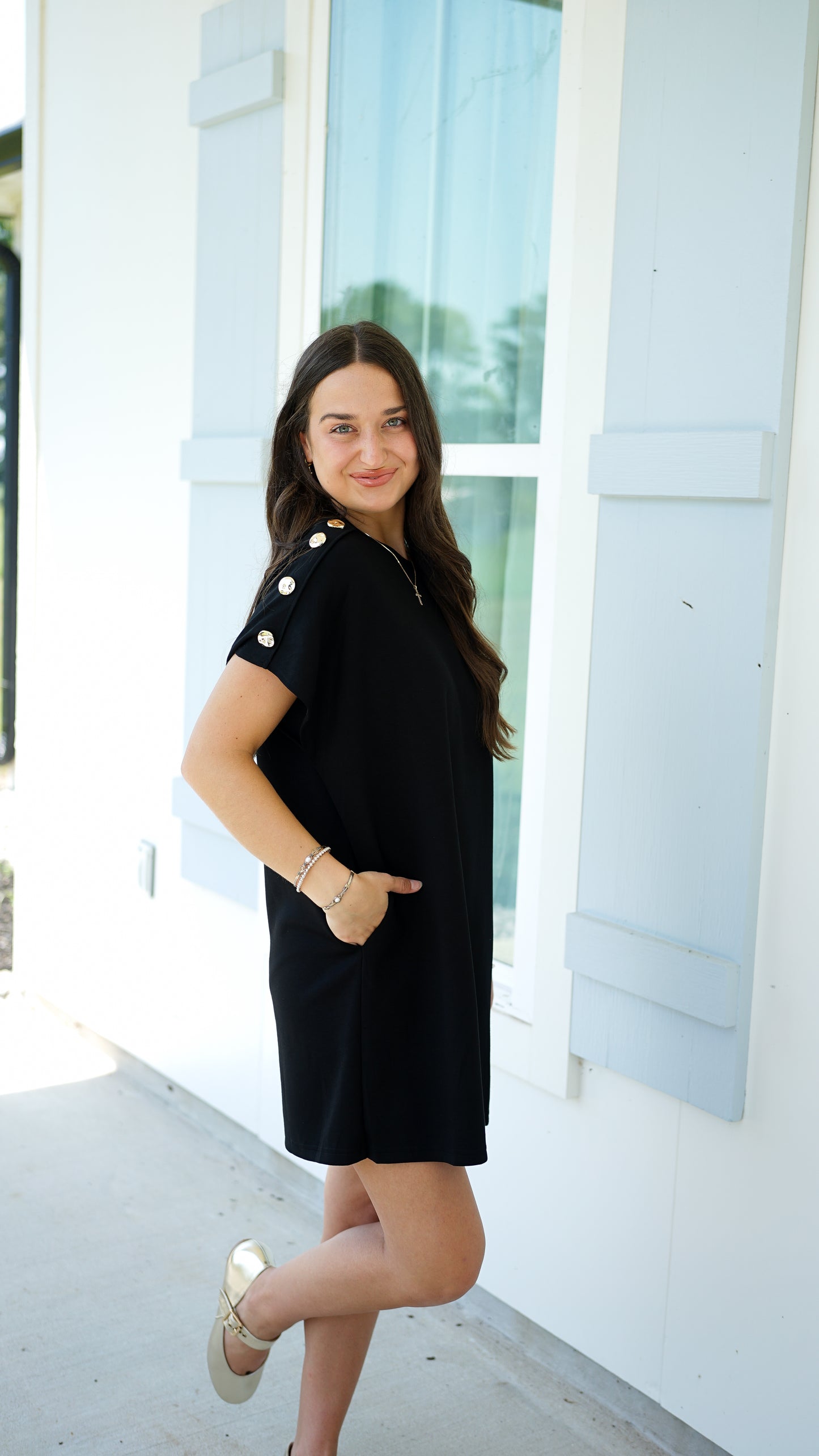 Sweet Treasure Black Dress