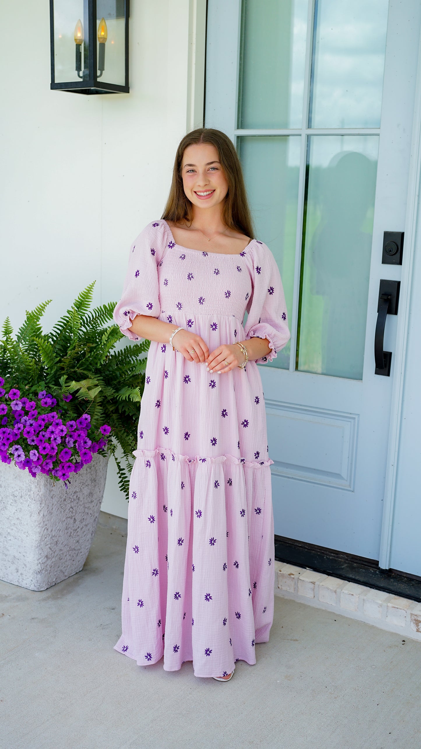 Lovely In Lilac Dress