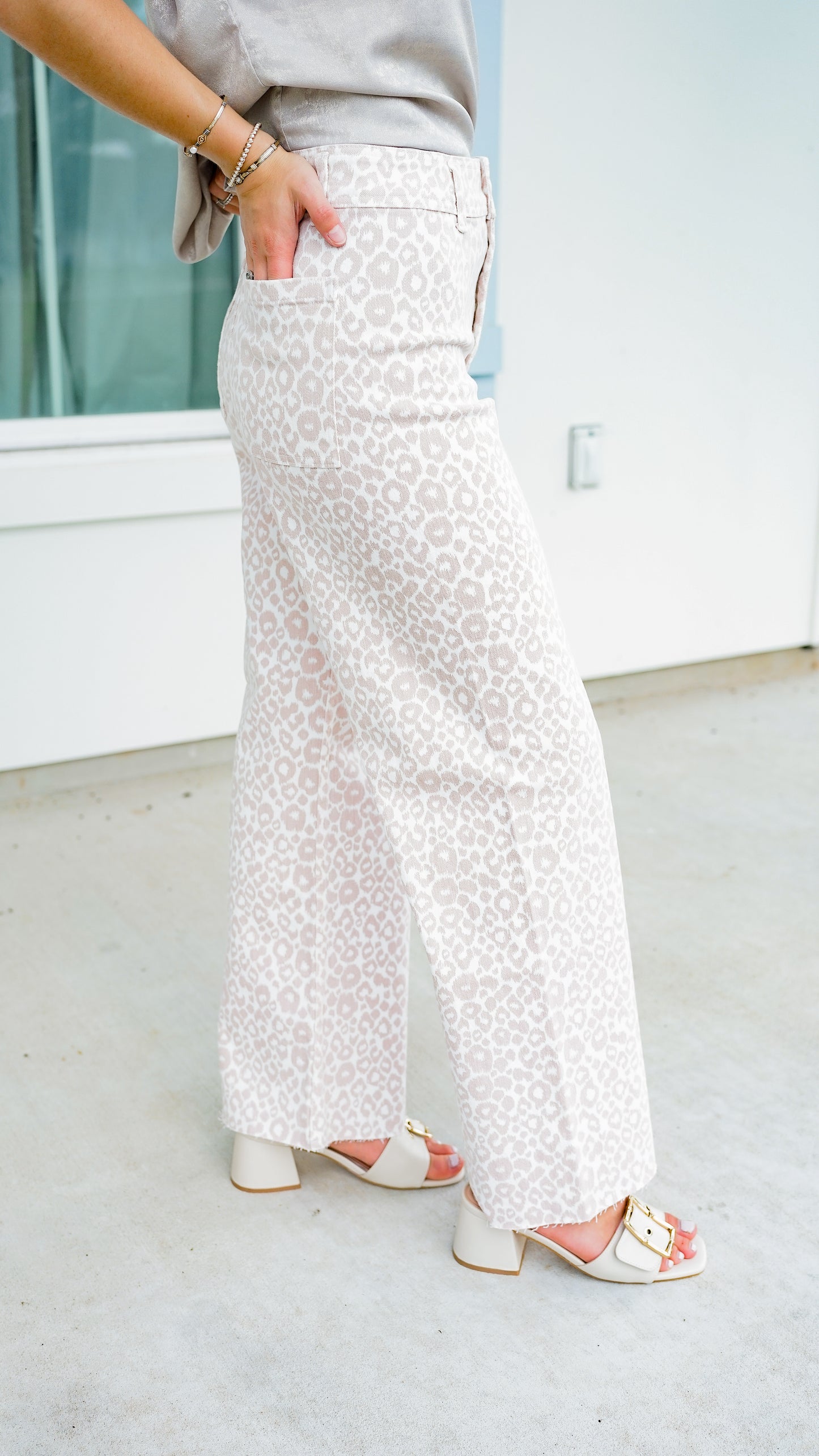 Never Better Leopard Pants